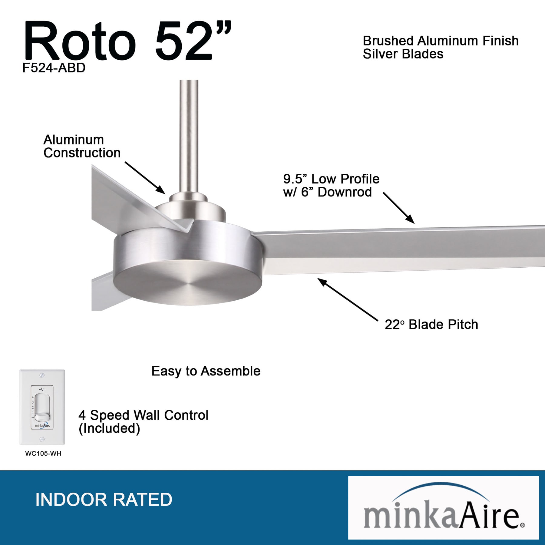 Minka Aire F524-ABD Ceiling-Fans - View #4