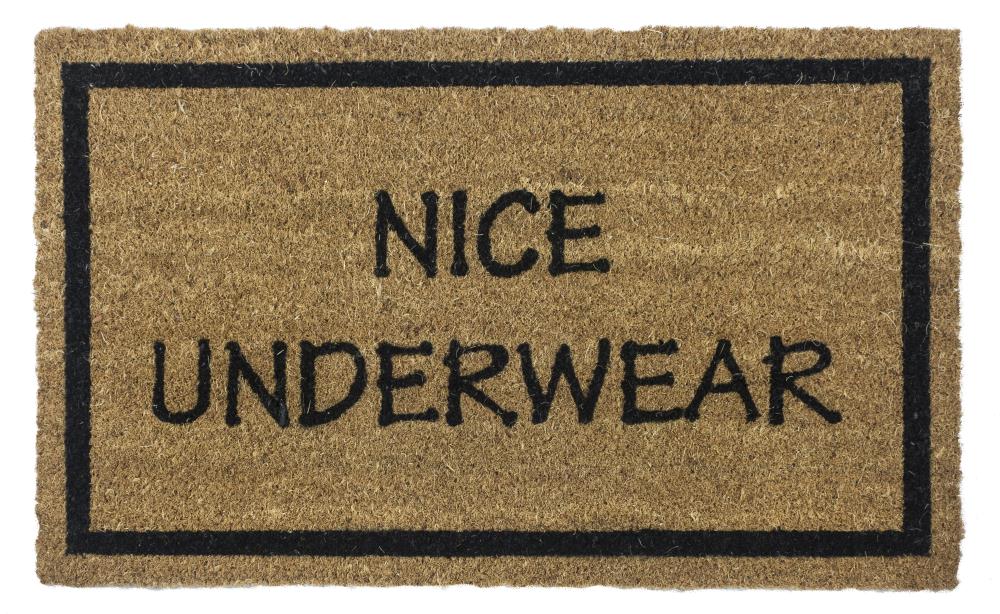 Entryways P690 Sweet Home Natural Coir Rectangular Outdoor Novelty Door Mat