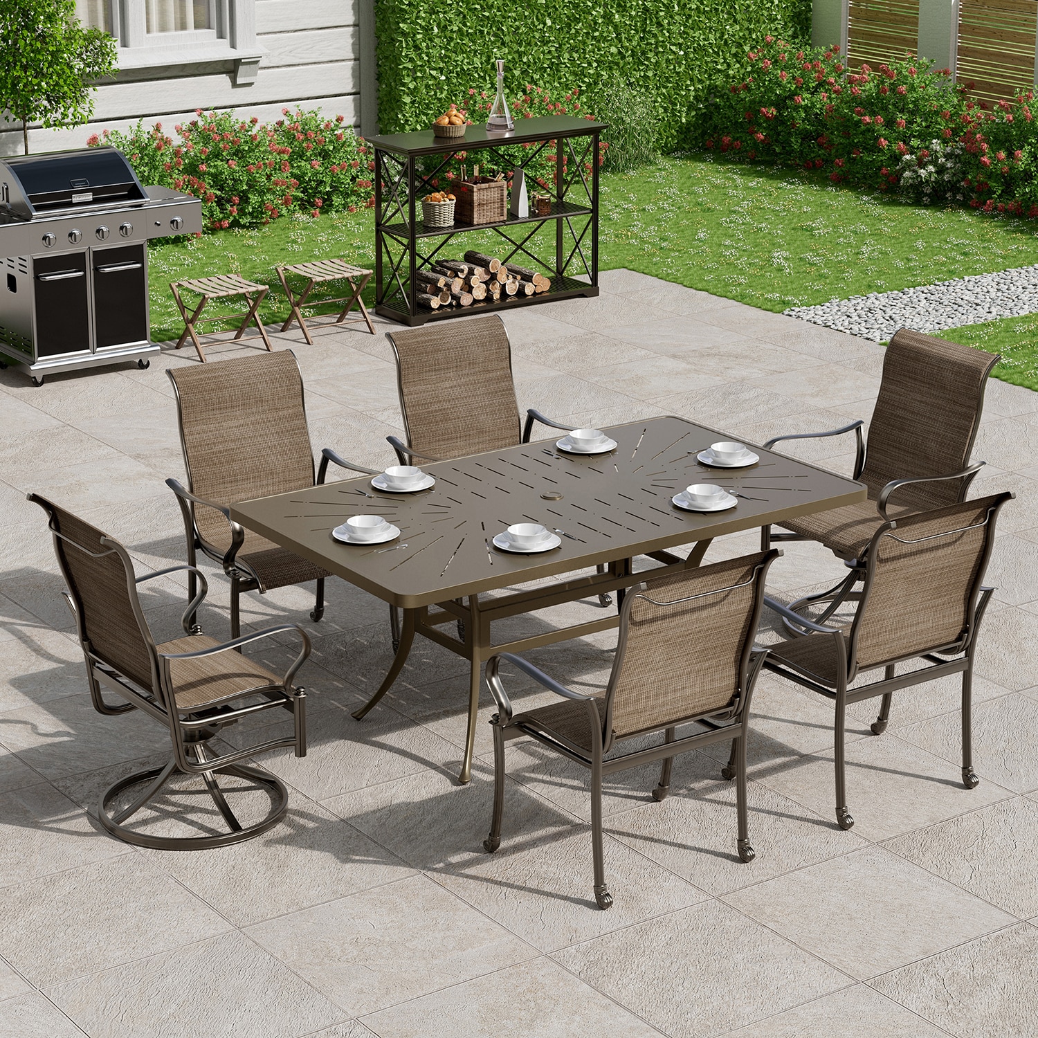 Mondawe MO-ODRDHMCB Patio-Dining-Sets - View #2