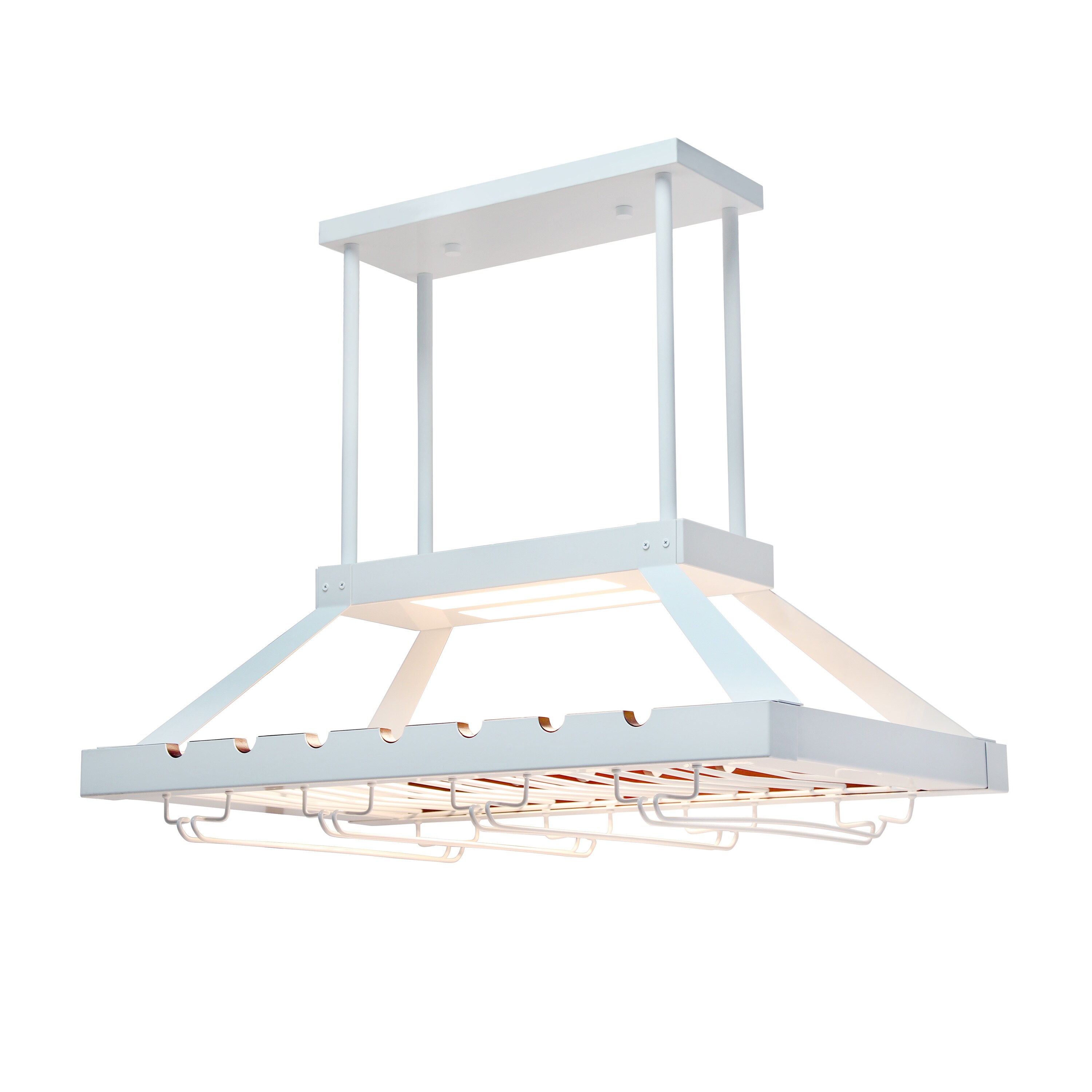 Elegant Designs WR1000-WHT Wine-Racks - View #2