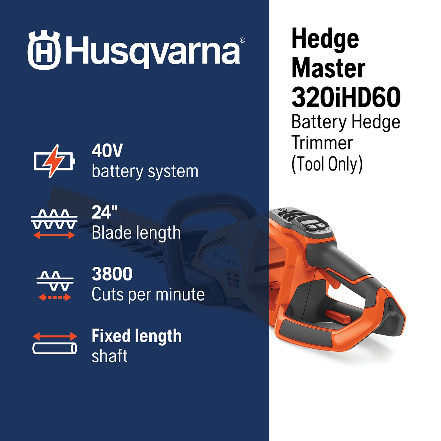 Husqvarna 970592601 Cordless-Hedge-Trimmers - View #2