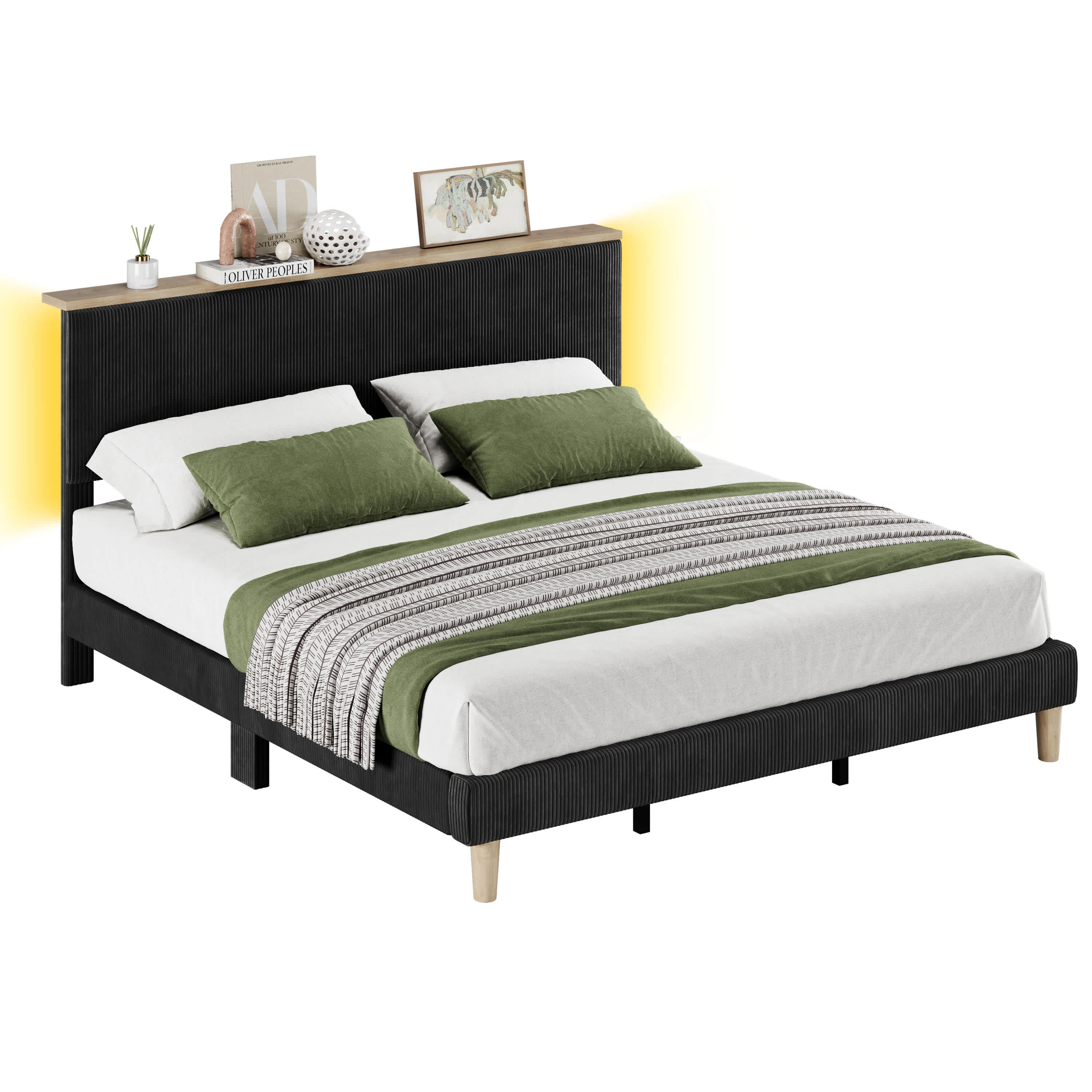 Bestier LOW-B701293C-BLK beds - View #4