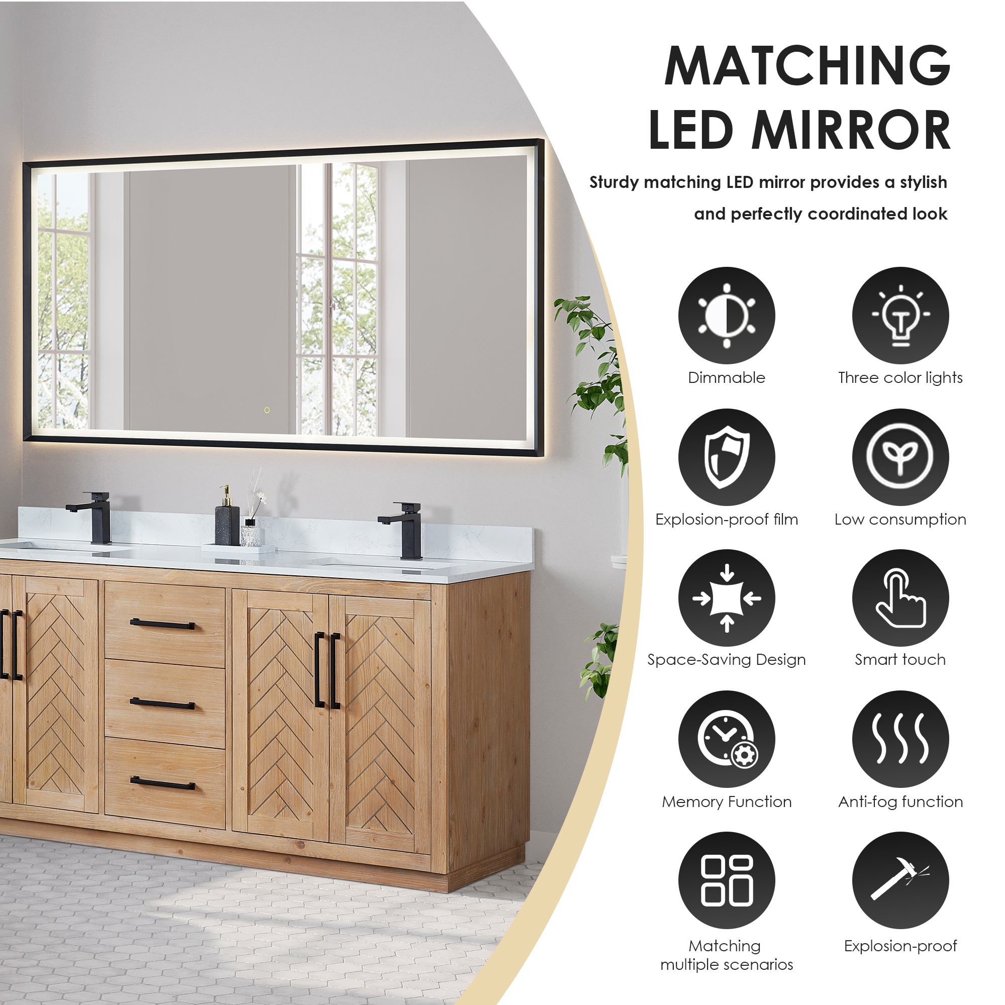 Altair 565072-LB-GW-NM Bath-Vanity-Combo - View #5
