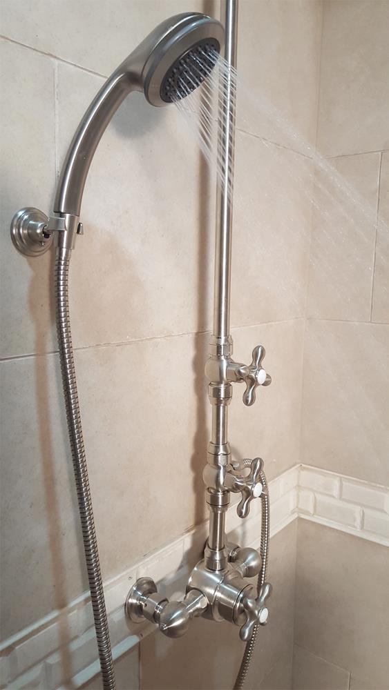 American Bath Factory F601F-SN Tub-Shower-Faucets - View #3