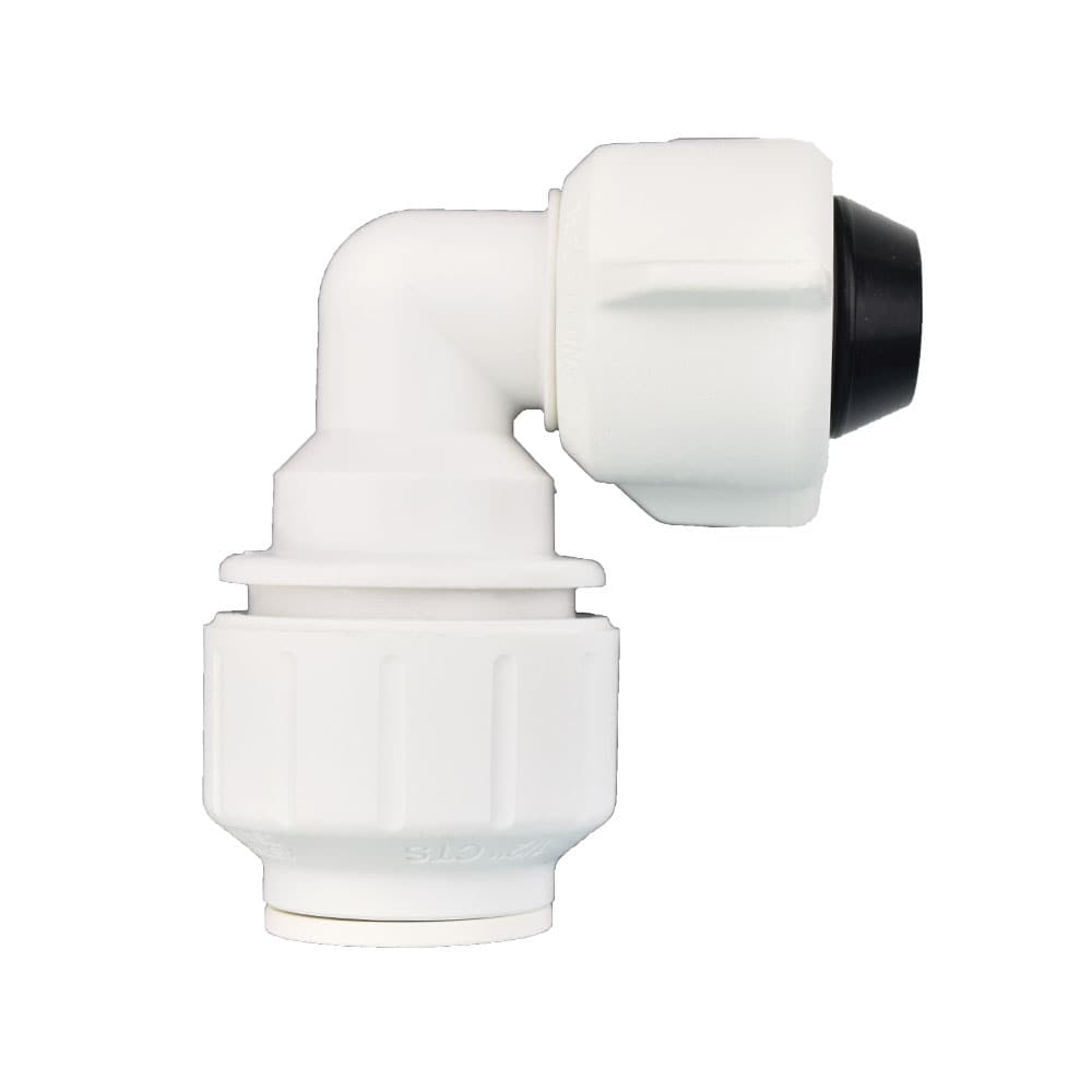 1/2-in 7/16-in Push-to-Connect 90-Degree Toilet Connector (10-Pack) | - John Guest PEIBTC20C75