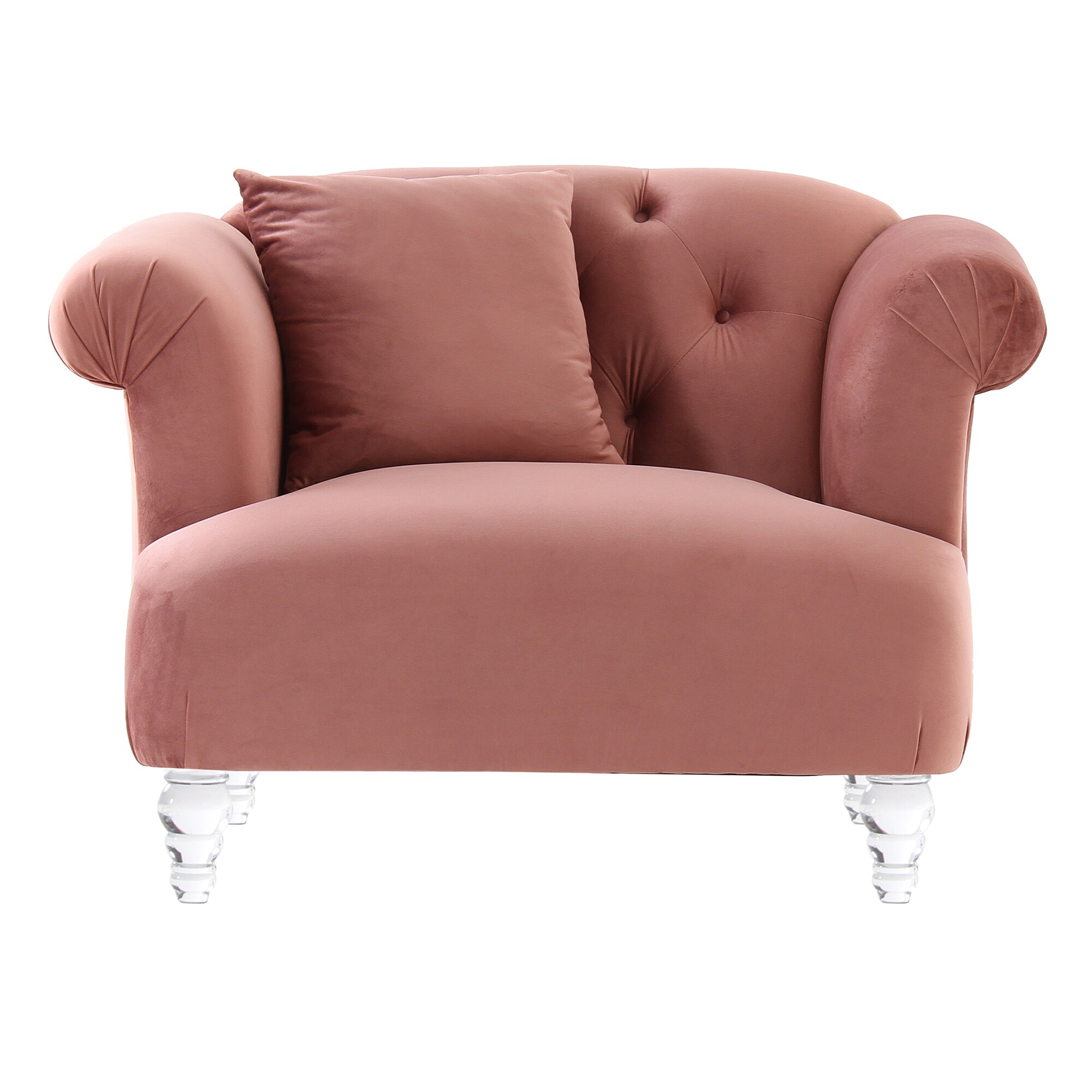 loaf pink armchair