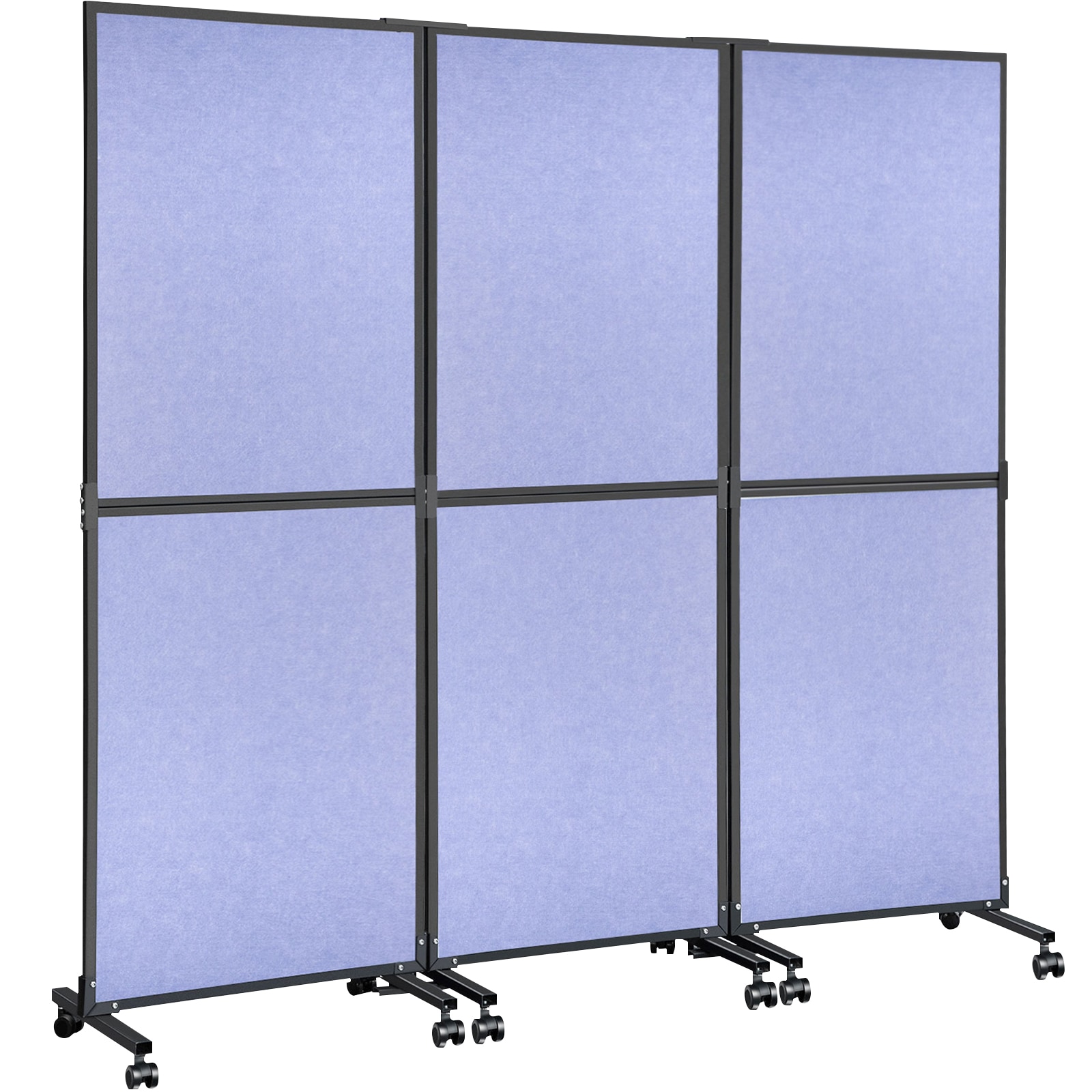 VEVOR LDSGYPF7266SPGLS1V0 3 -Panel Polyester Fabric Folding Contemporary/Modern Style Room Divider