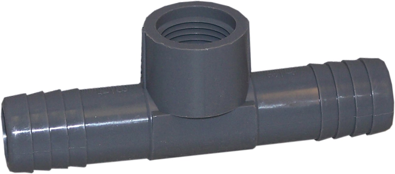 Genova 351481 3/4-in x 3/4-in x 1/2-in Insert Combination Tee