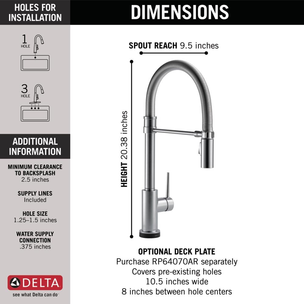 Delta 9659T-AR-DST Kitchen-Faucets - View #4