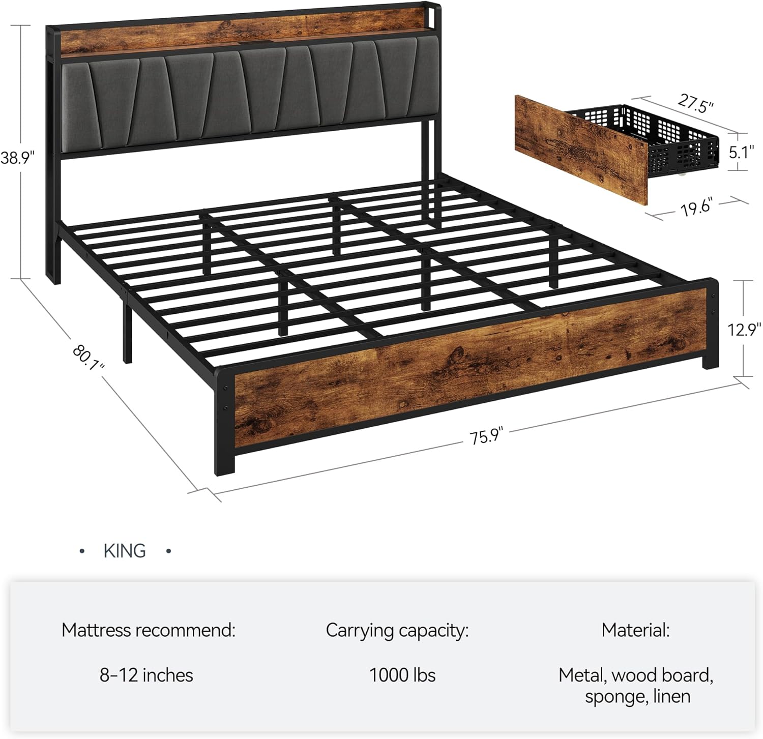 Qeetex LHF-BED-PHO-0ZMG15LD beds - View #3