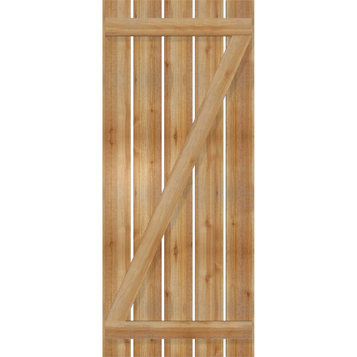 Ekena Millwork RBS06Z29X068RWR Exterior-Shutters - View #5