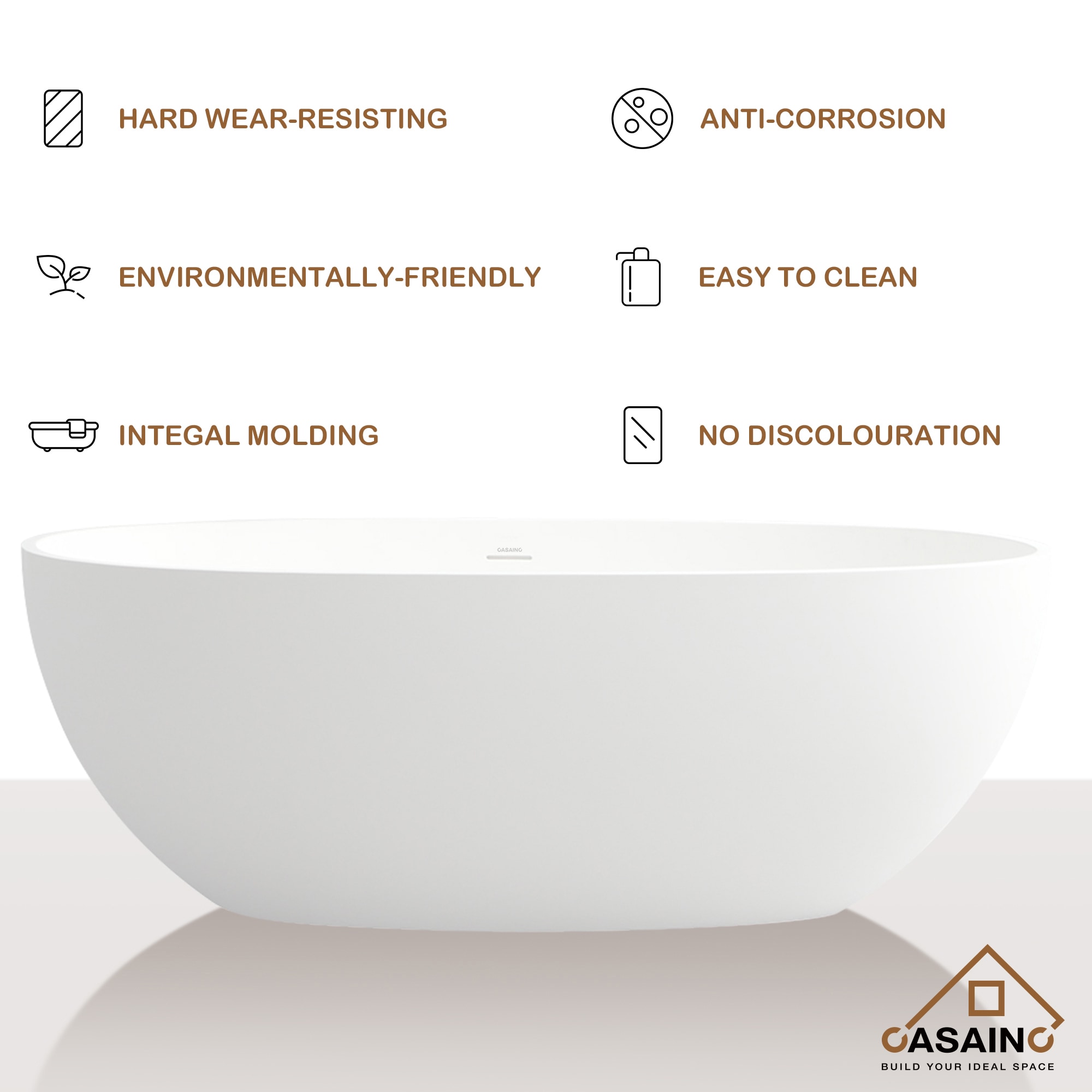 CASAINC CA-TC-7413 bathtubs - View #6