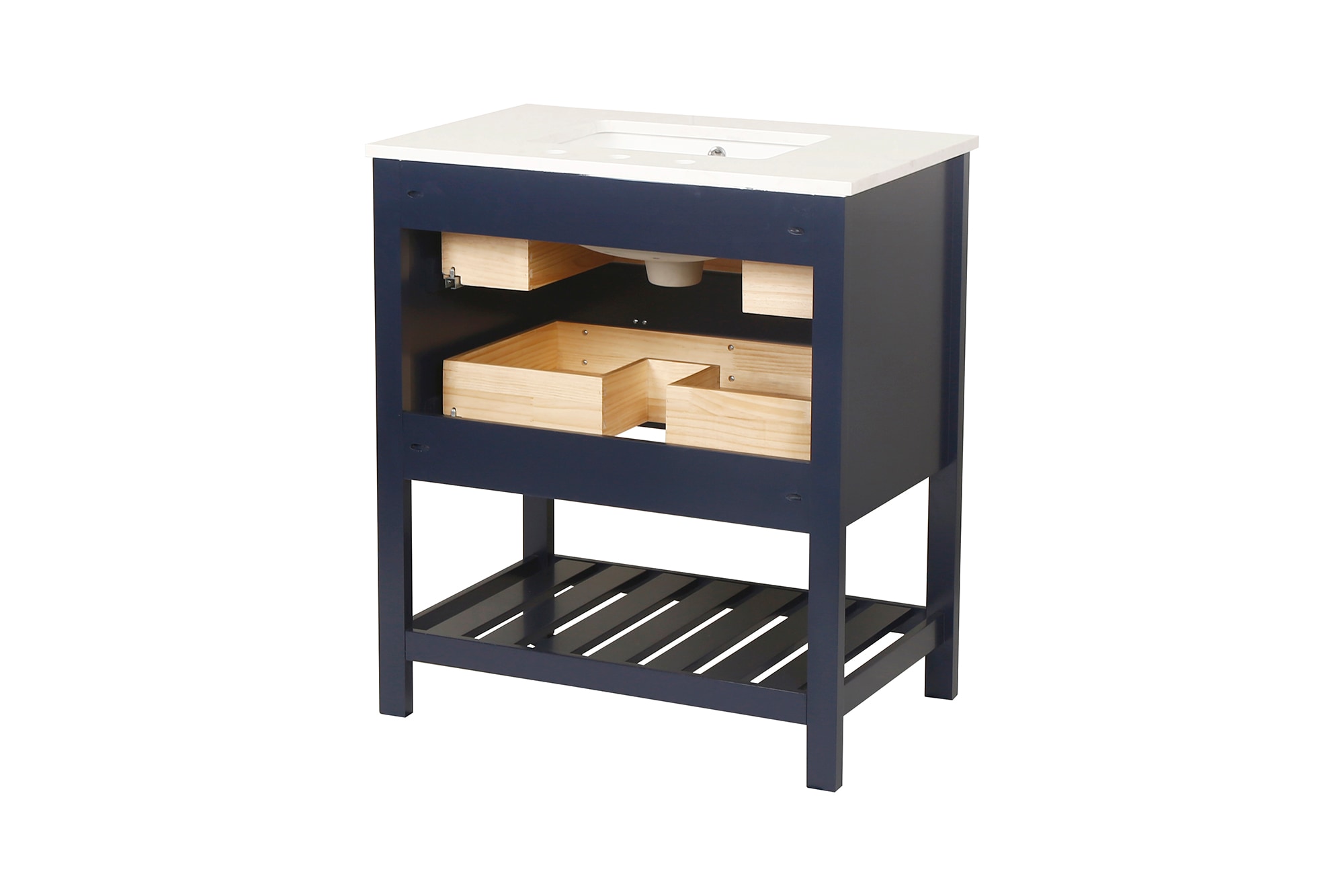 WELLFOR ABH-73BL30 Bath-Vanity-Combo - View #4