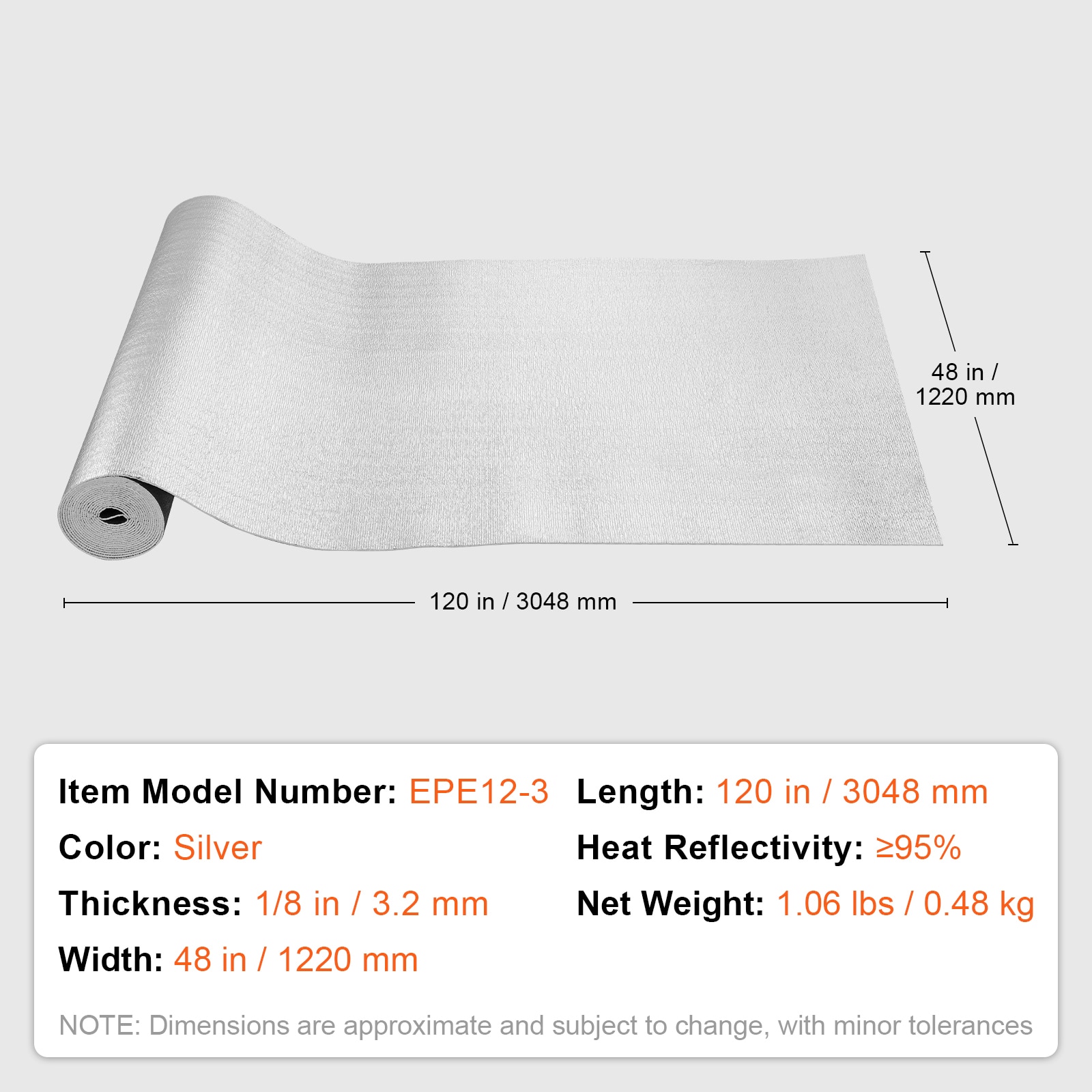VEVOR SCLBPEFPMXRF06118V0 Roll-Insulation - View #7