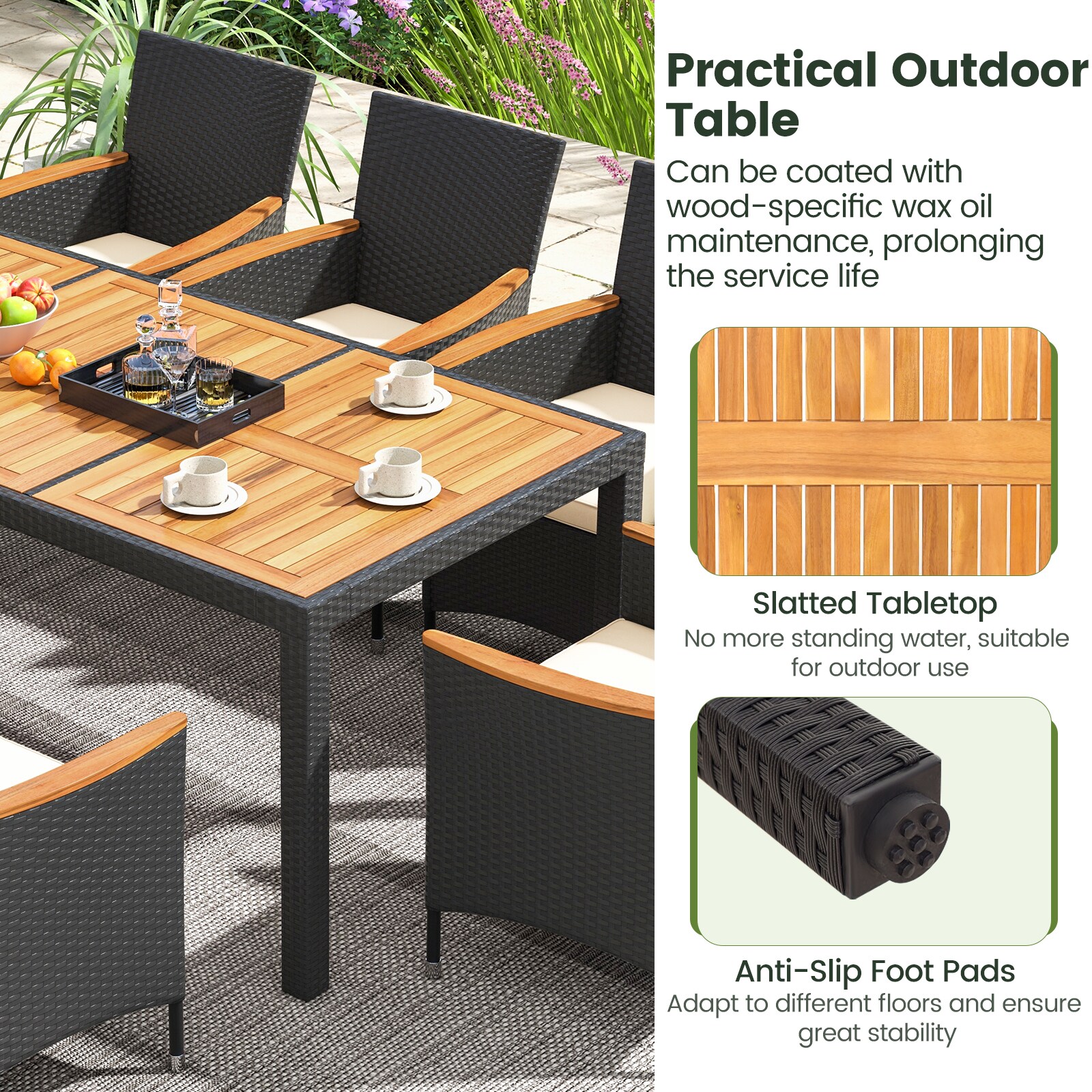 YERIVA DS562590YD Patio-Dining-Sets - View #6