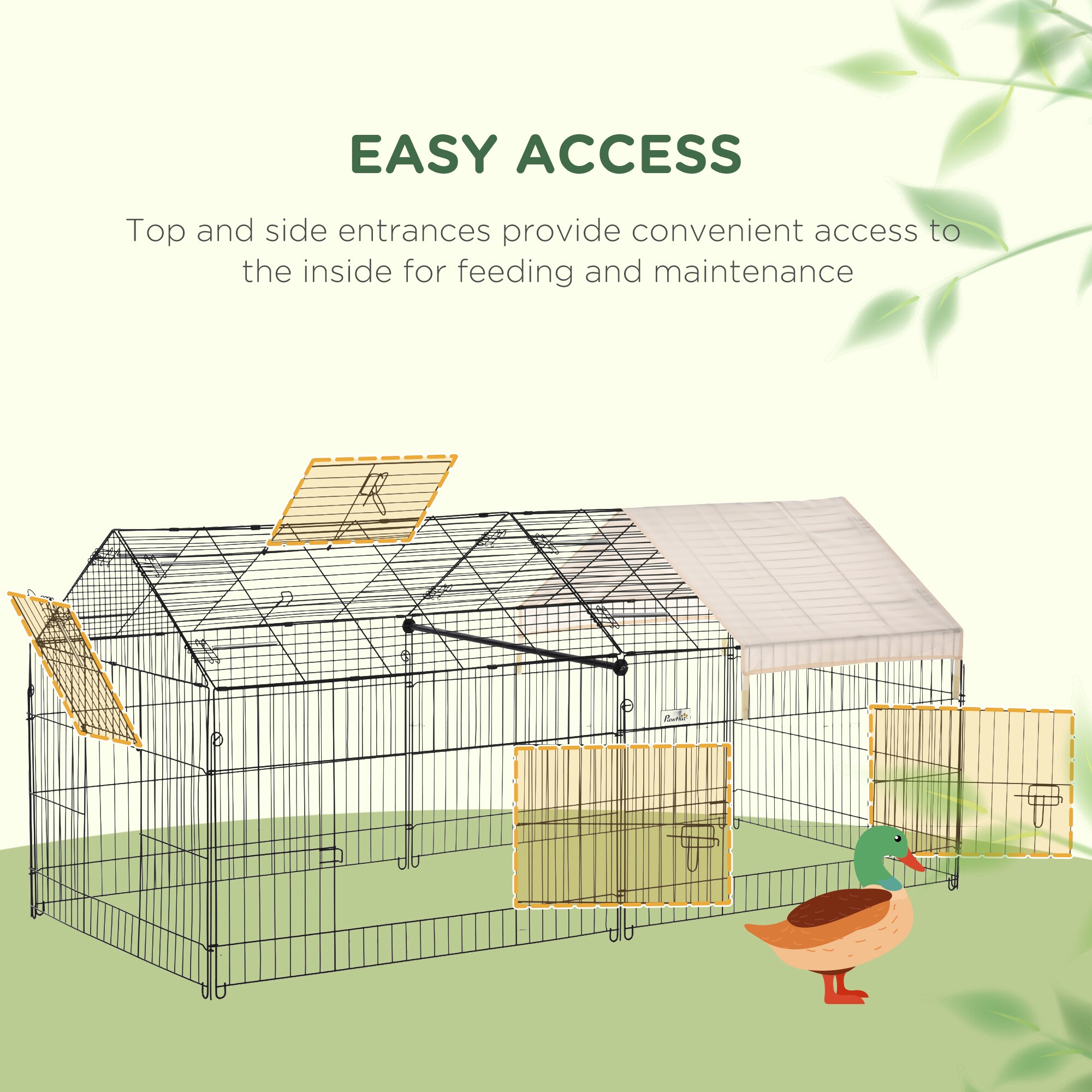 Maocao Hoom JL166444 Chicken-Coops-Rabbit-Hutches - View #5