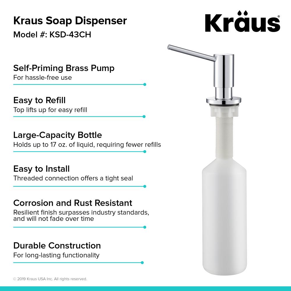 Kraus KSD-43CH Soap-Lotion-Dispensers - View #5