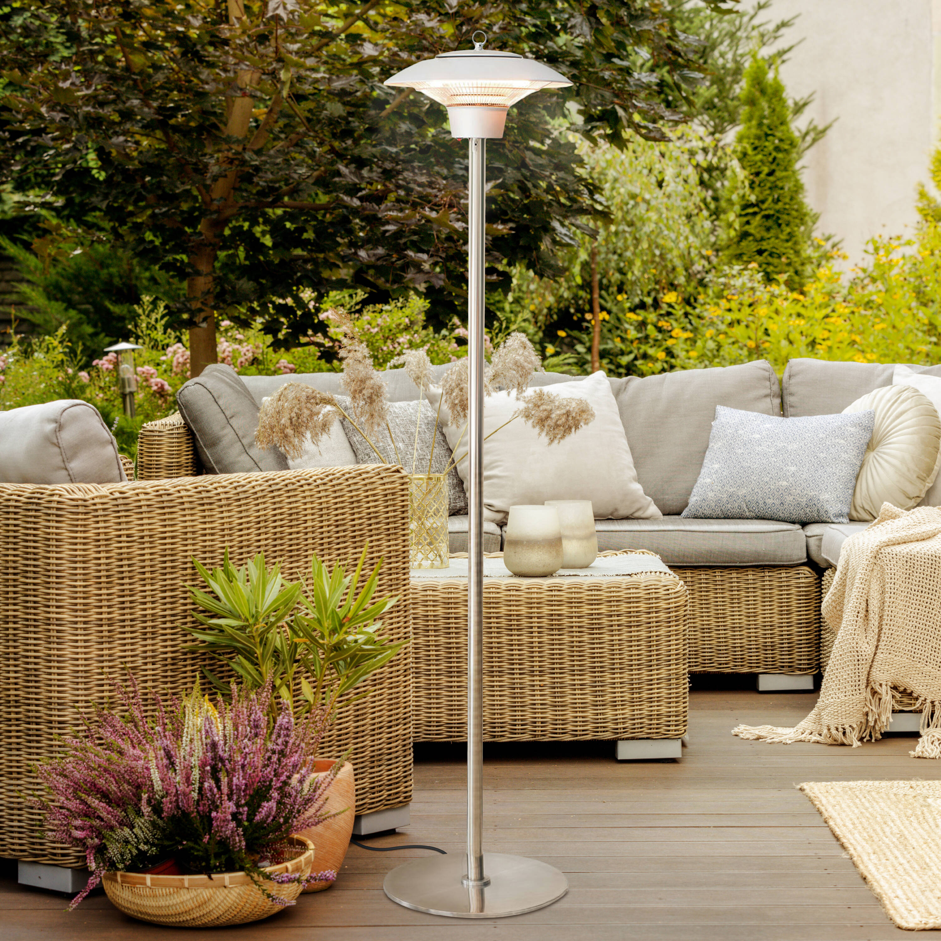 Hanover HAN1023HA-SLV Outdoor-Electric-Patio-Heaters - View #12