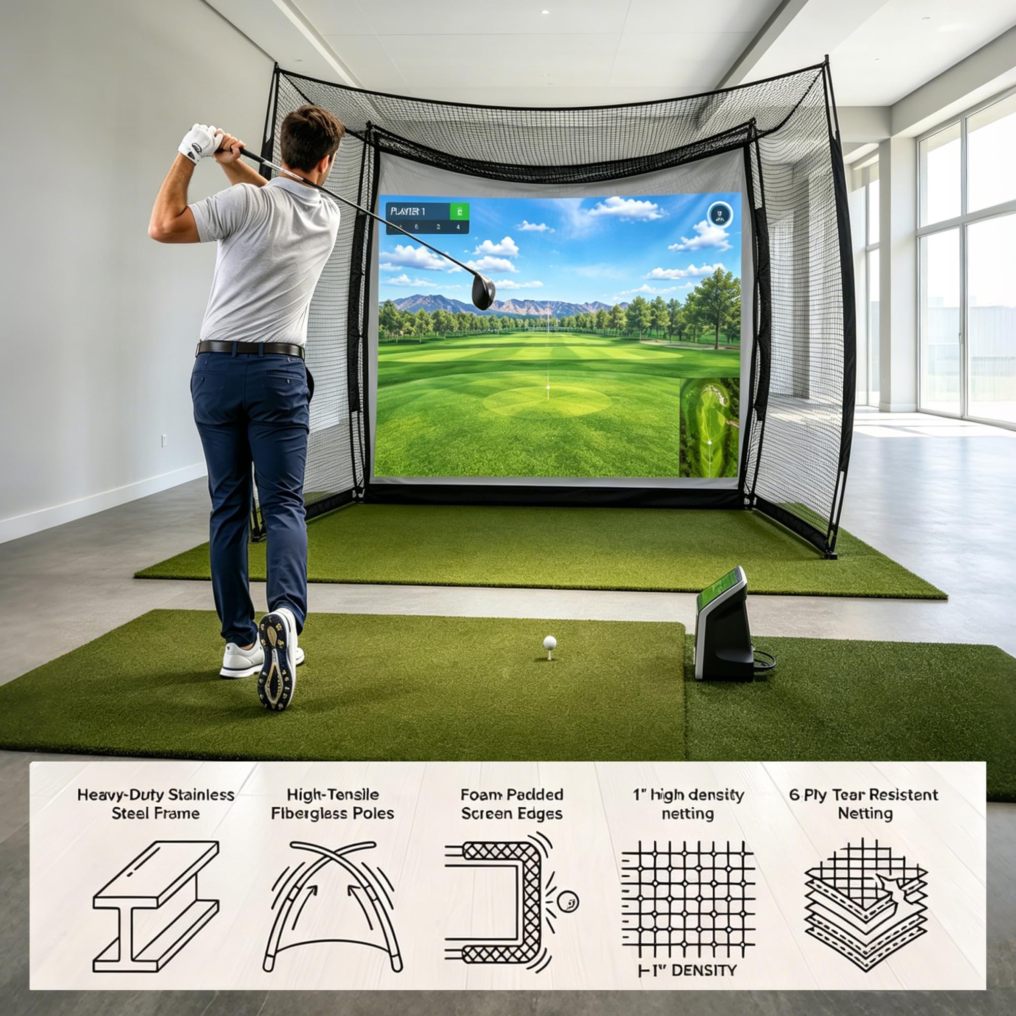 GarveeLife BKCJ8GDVZZG0SFP Golf-Gear - View #3