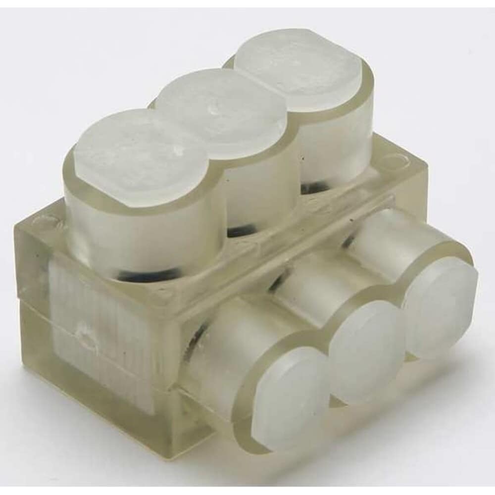 BURNDY  MultitapConnectorAlumClearHex3Port BIBS43