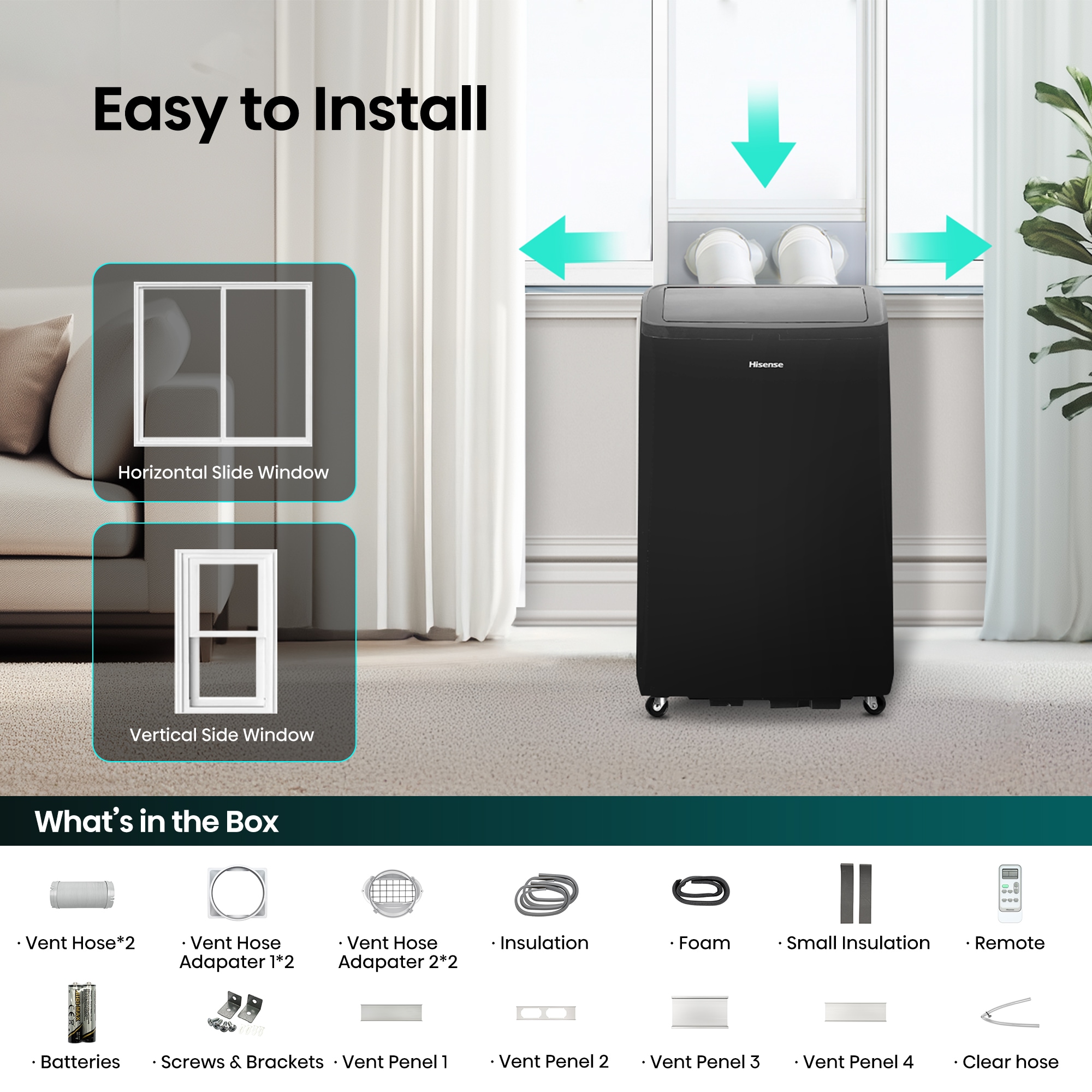 Hisense AP1022HW1GD Portable-Air-Conditioners - View #11