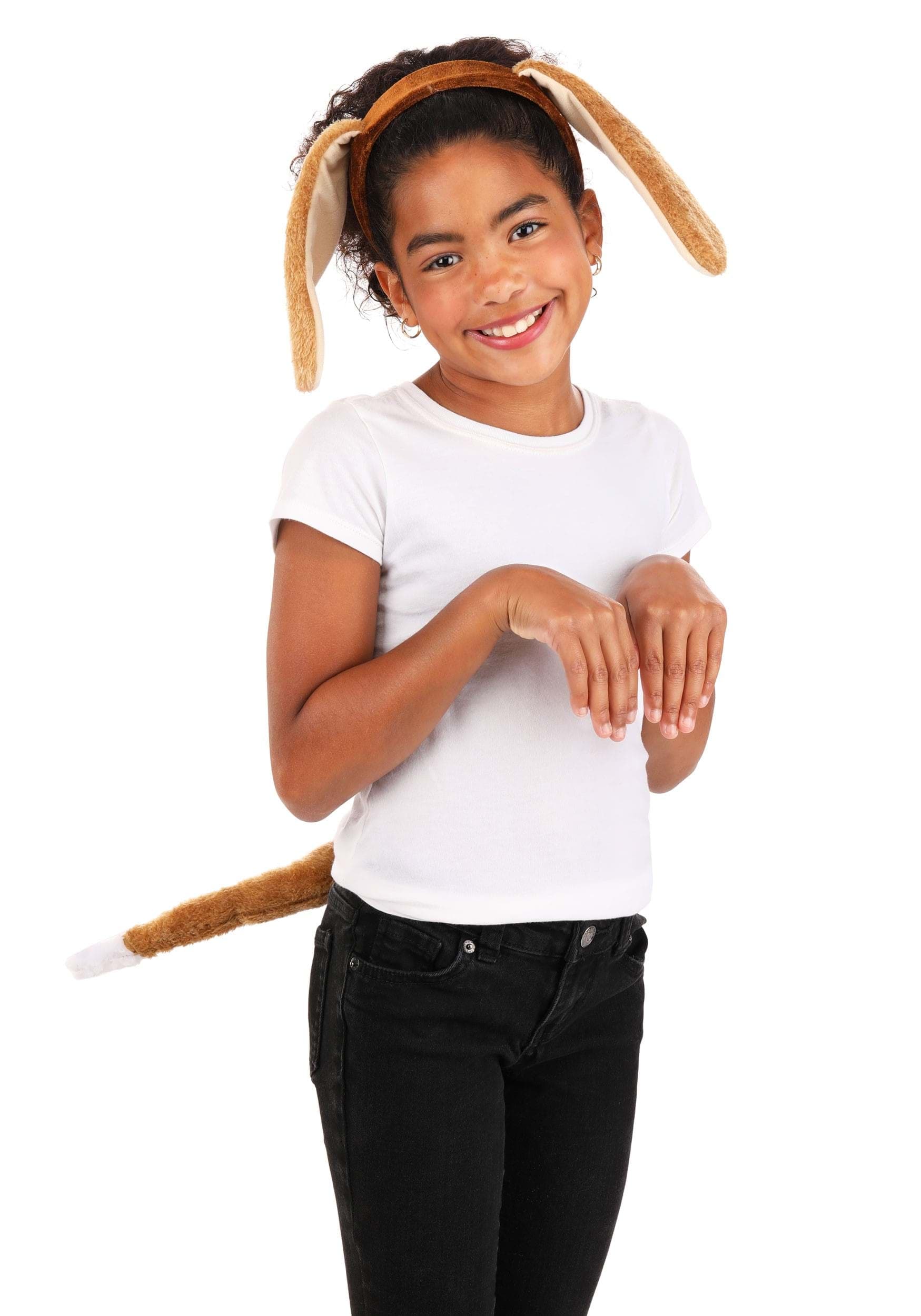 HalloweenCostumes.com EL422600-ST FUN Costumes Puppy Dog Ears and Tail Accessory Kit Animal Accessories Standard