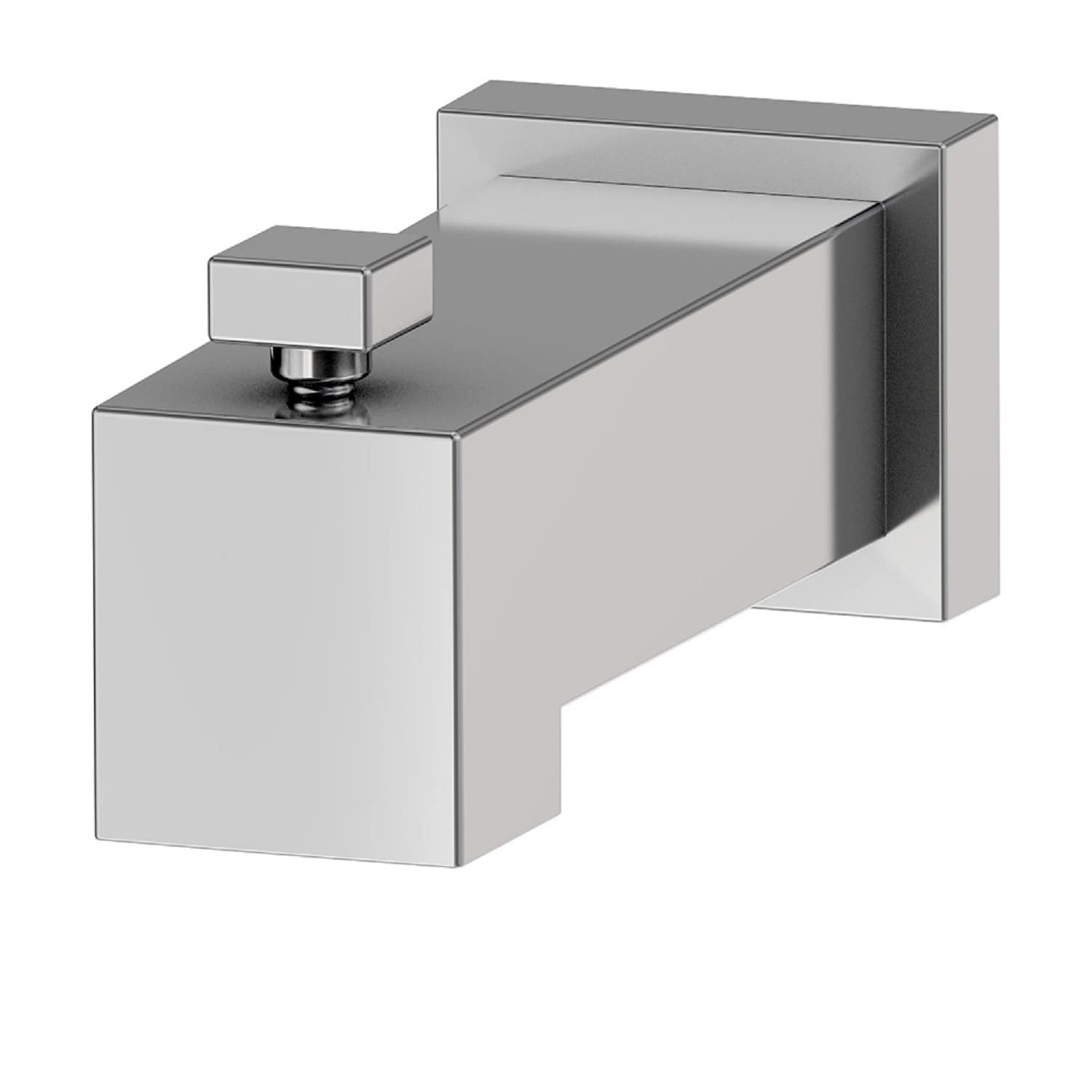 Symmons Polished Chrome Universal Fit Bathtub Spout with Diverter in ...