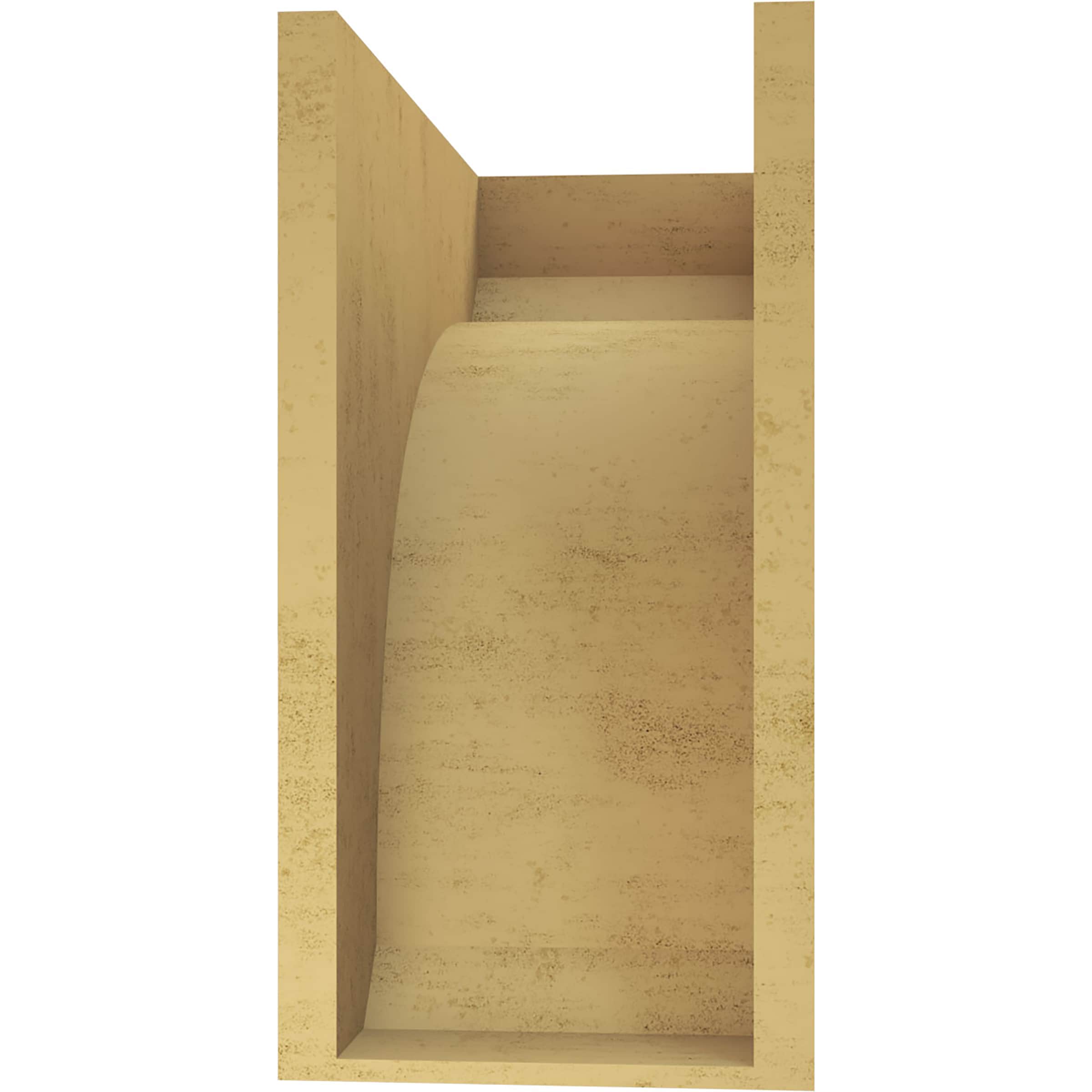 Ekena Millwork CORU09X18X18LGYRCPR corbels - View #4