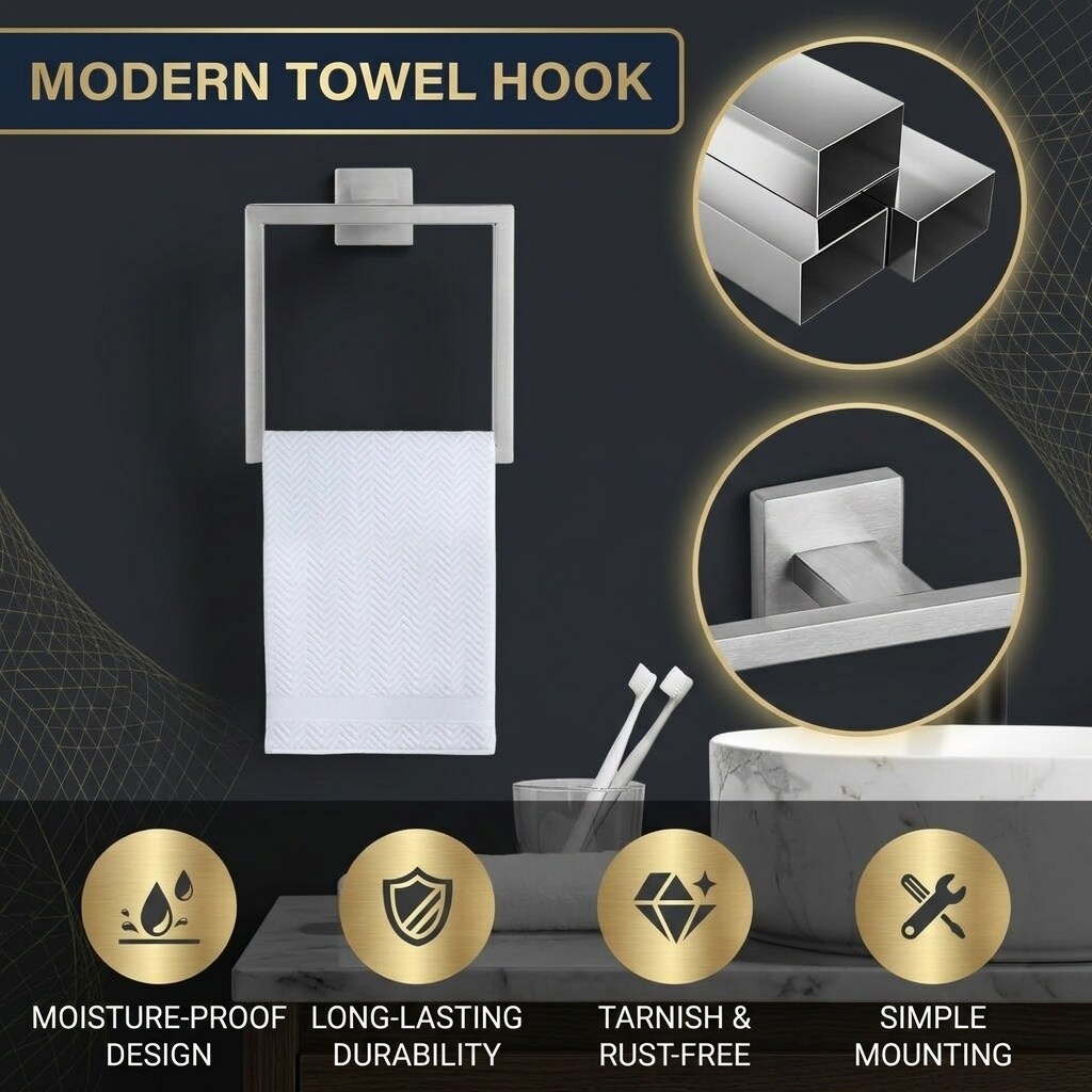 Misopily LMS0414D62 Decorative-Bath-Hardware-Kits - View #4