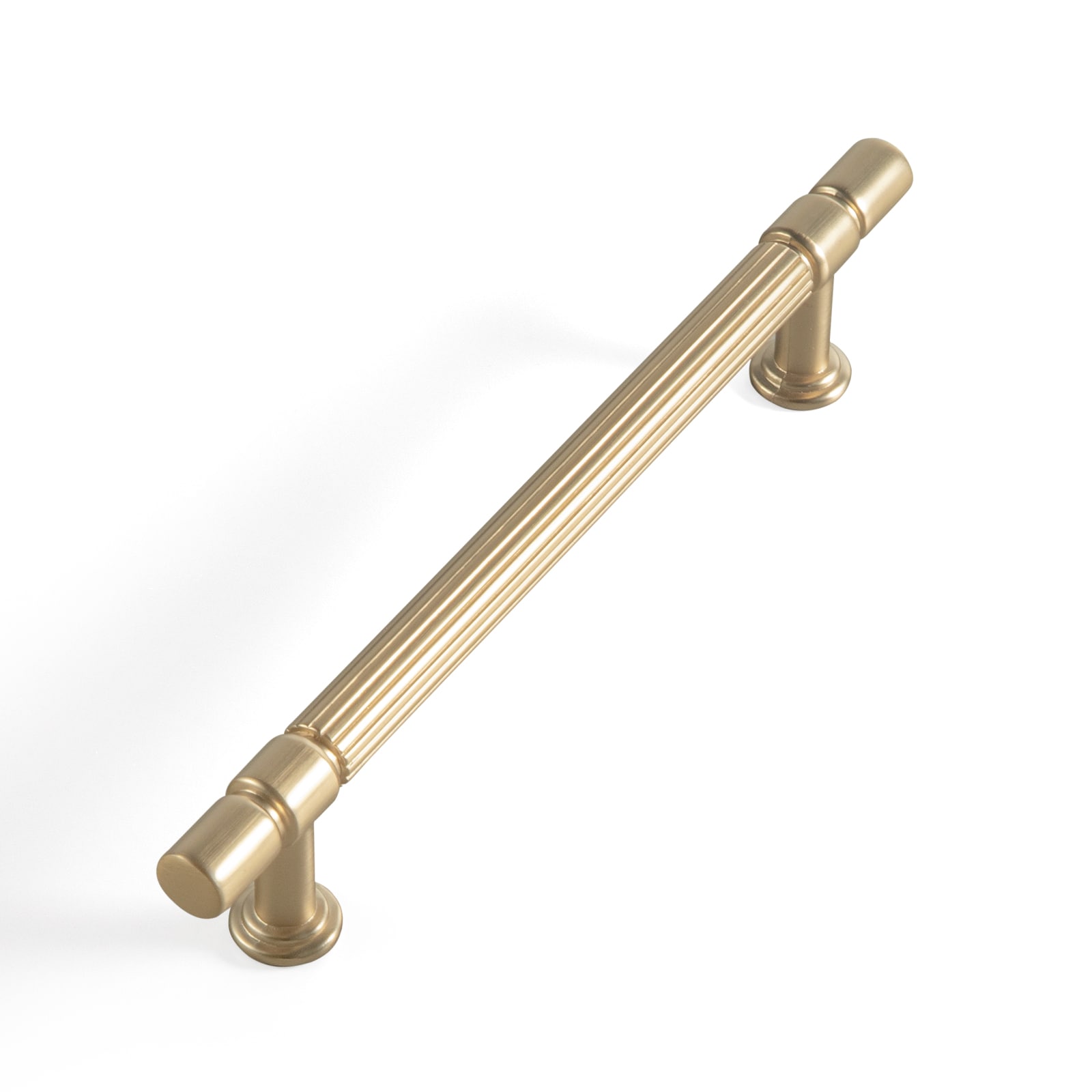 Miaokesen 9621UBR-128 5-1/16-in , 128mm Center to Center Champagne Bronze Cylindrical Bar Drawer Pull 6 -Pack