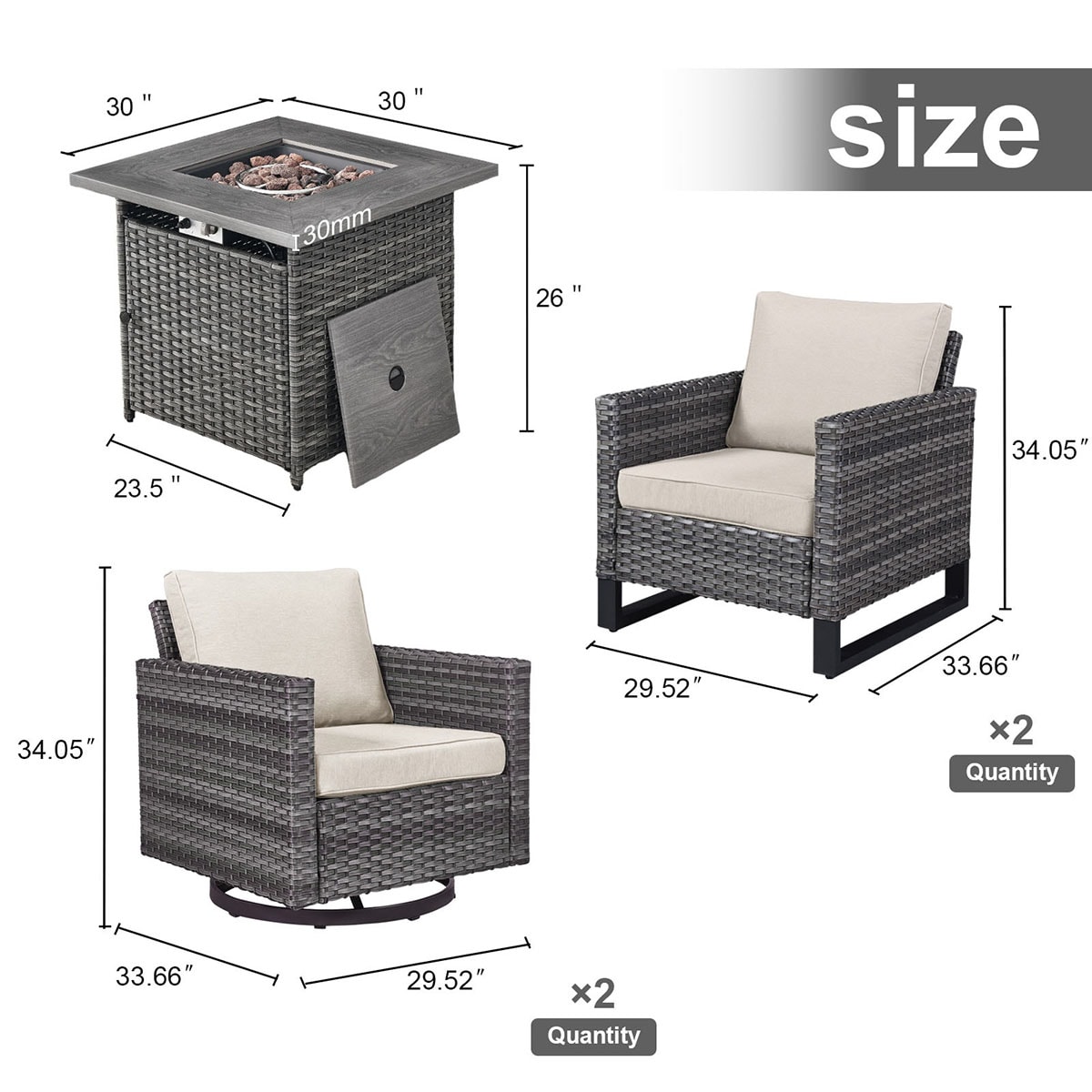 Rilyson FS063069099-2 Patio-Conversation-Sets - View #12