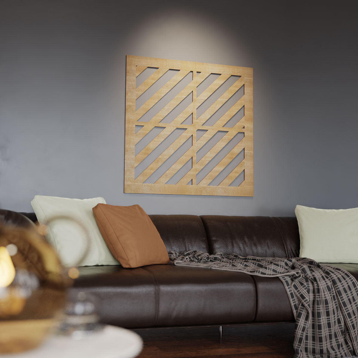 Ekena Millwork WALW24X24X0375RTWRO Wall-Panels - View #6