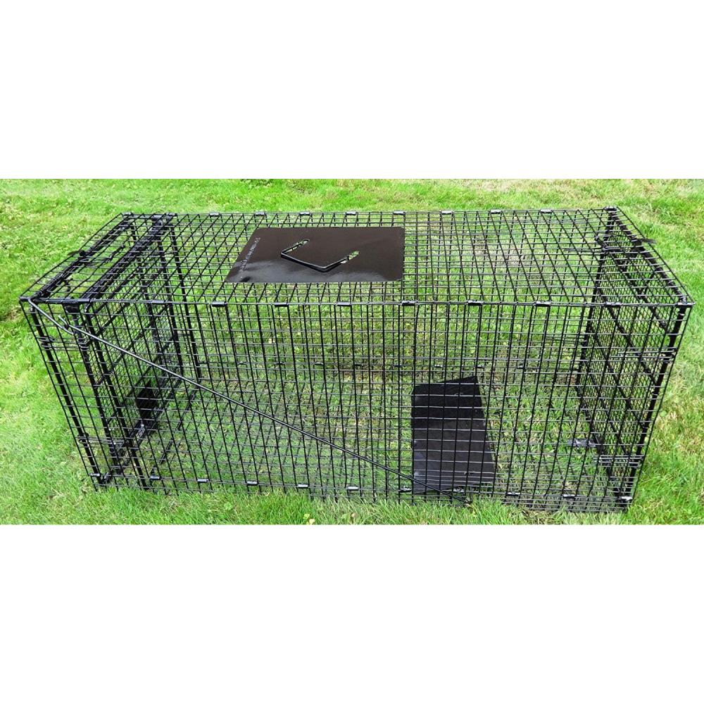 Rugged Ranch CHPTO Chipmunkinator Live Trap Cage - 2 Door Metal Wire -  Recommended for Squirrels - Safer for Pets & Kids - Outdoor Use in the  Animal & Rodent Control department at