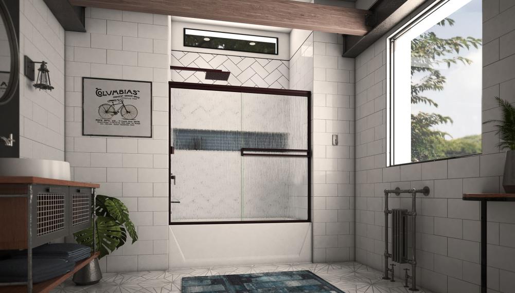 Arizona Shower Door TE58X5638ORRN Bathtub-Doors - View #2