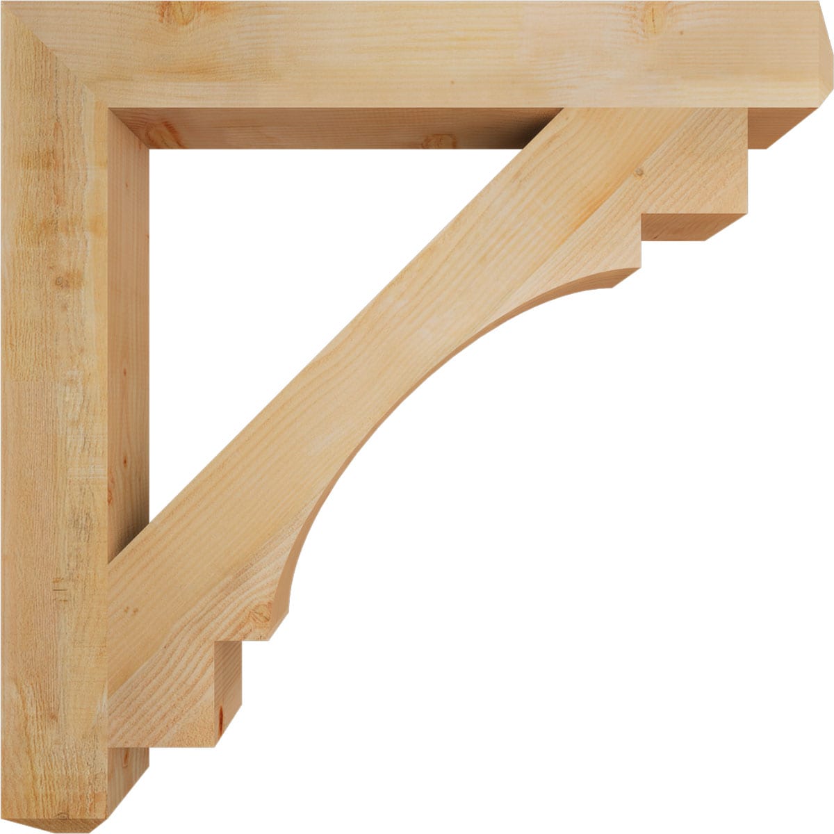 Ekena Millwork BKT06X48X48MRC04RDF Exterior-Brackets-Braces - View #3