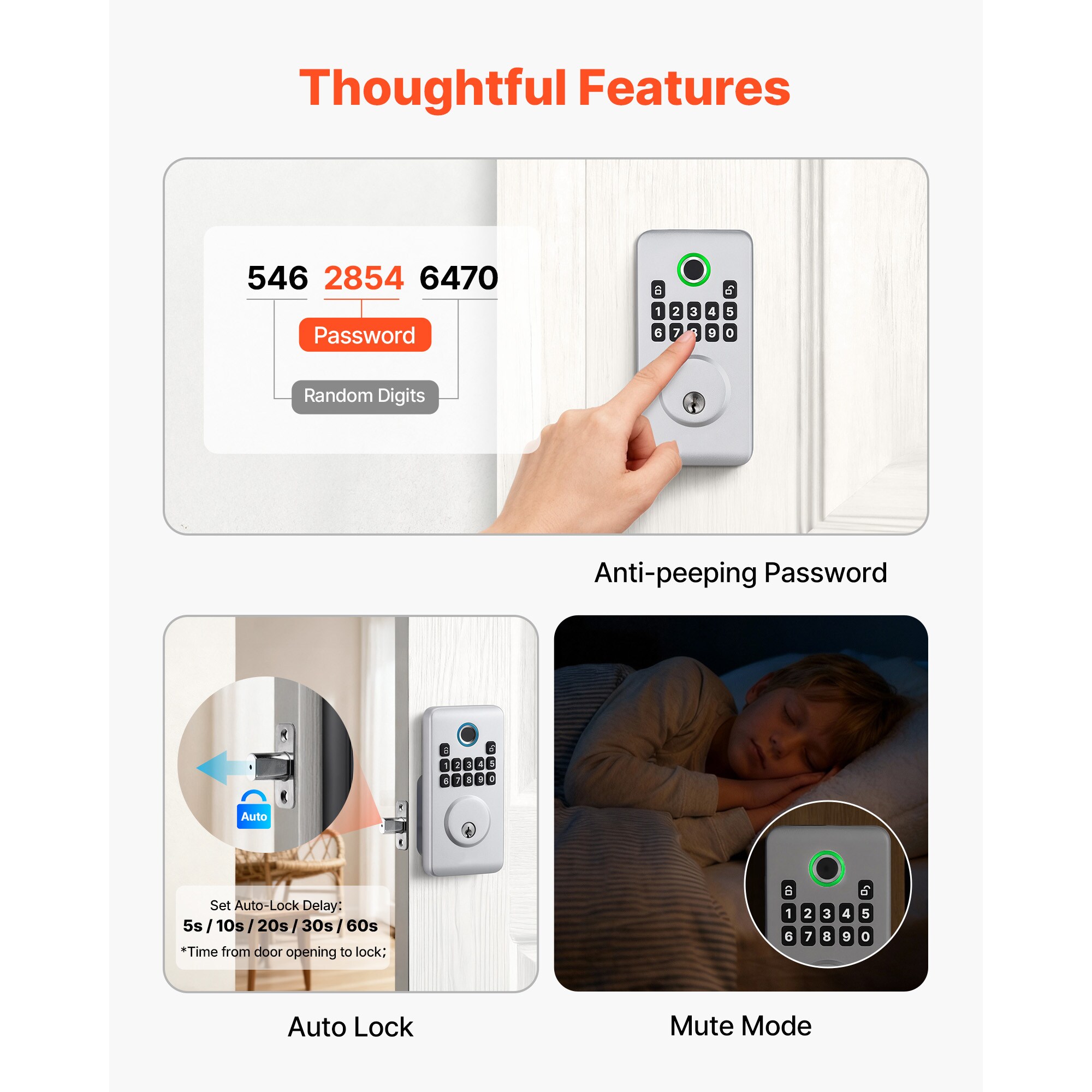 VEVOR SCJXAJMBSDZW14859V9 Electronic-Door-Locks - View #5