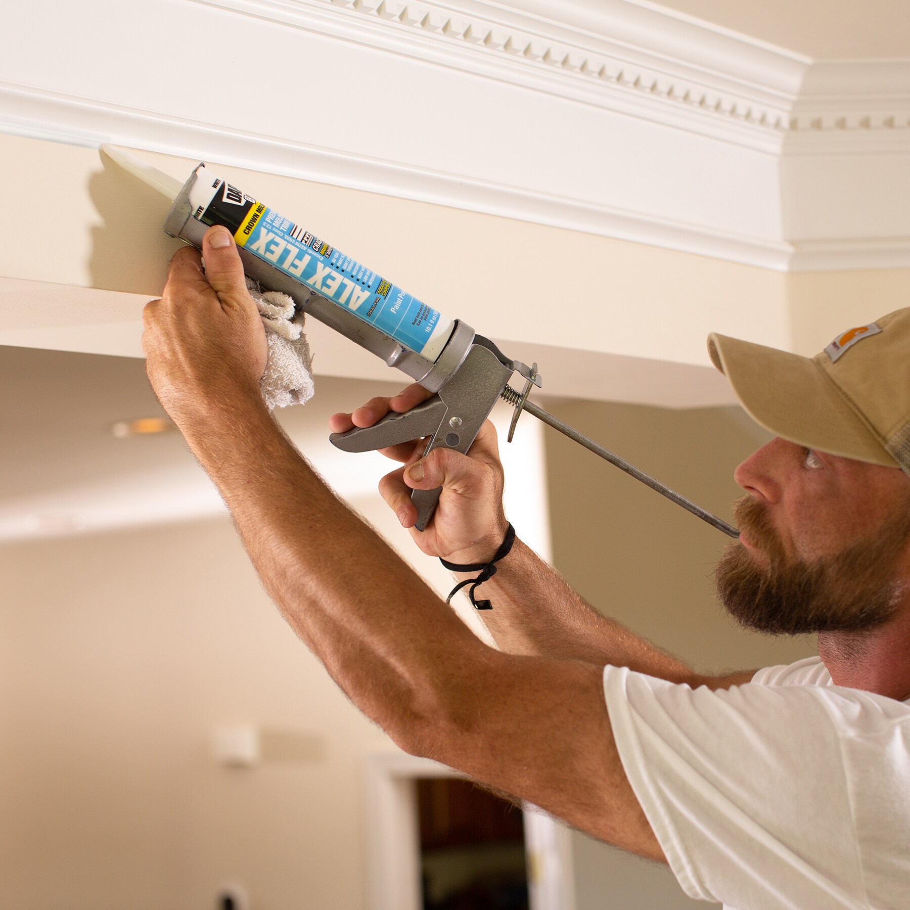 DAP Alex Flex 10.1 oz White Premium Molding & Trim Sealant