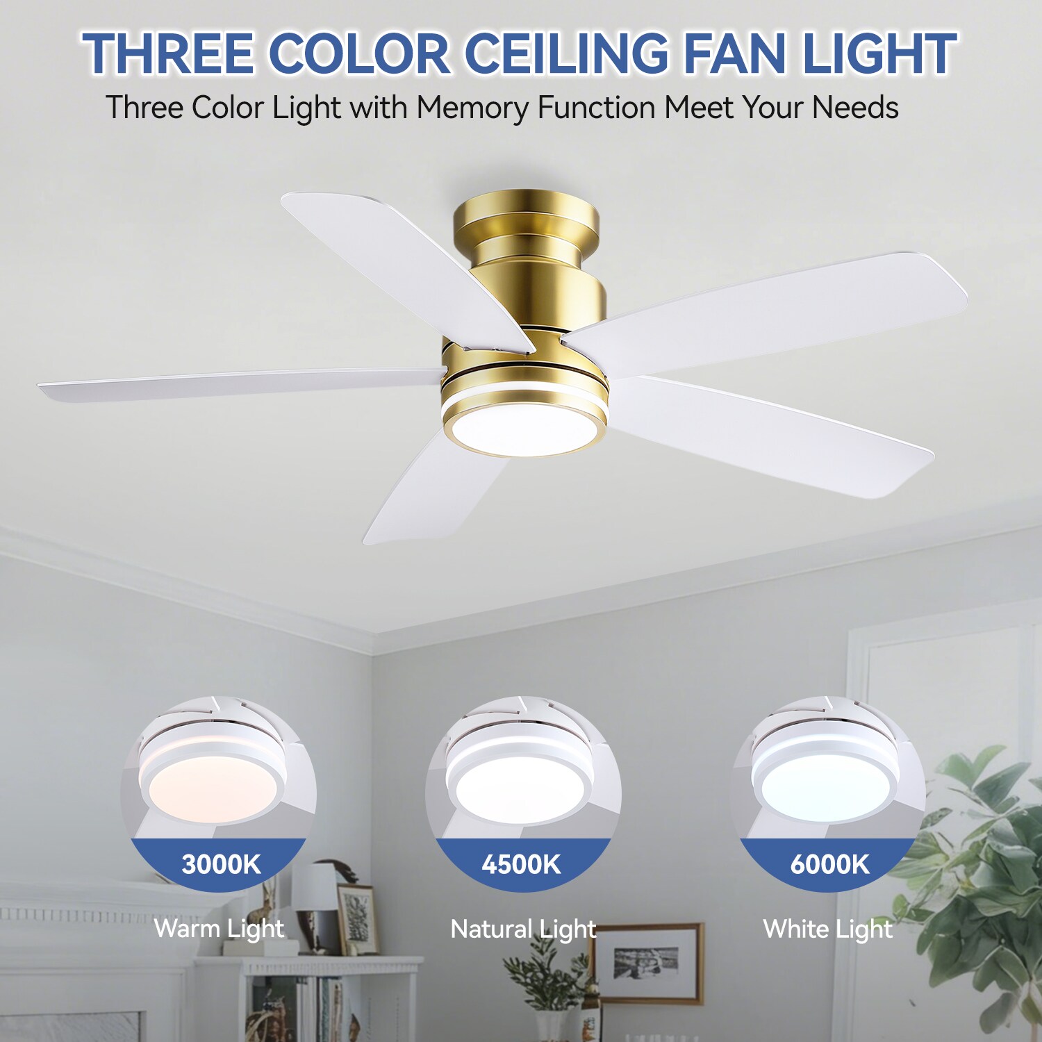 Kviflon LS8933-41GD Ceiling-Fans - View #3