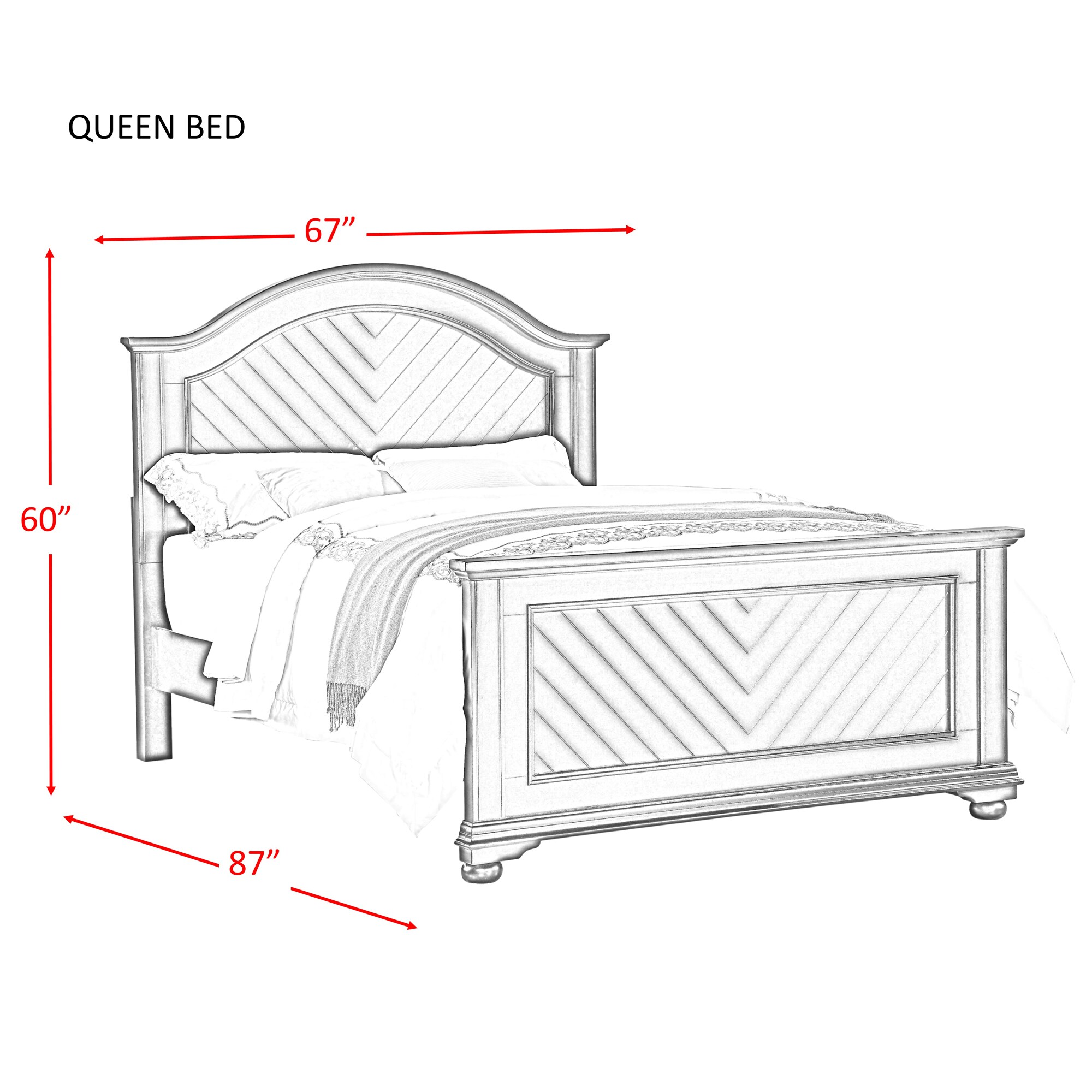Picket House Furnishings BP700QBW beds - View #3