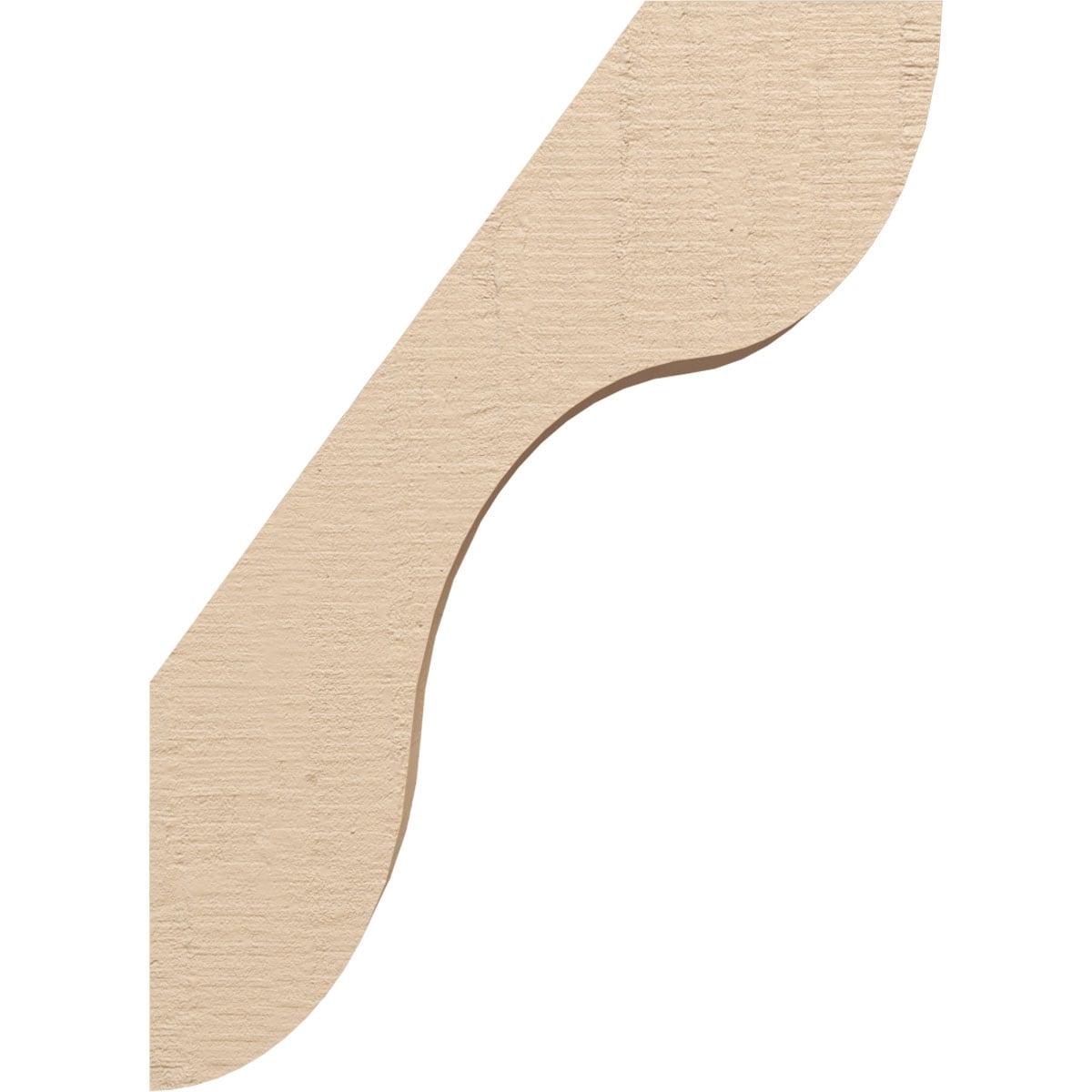 Ekena Millwork BRCUR05X16X22CARRCPR braces - View #4