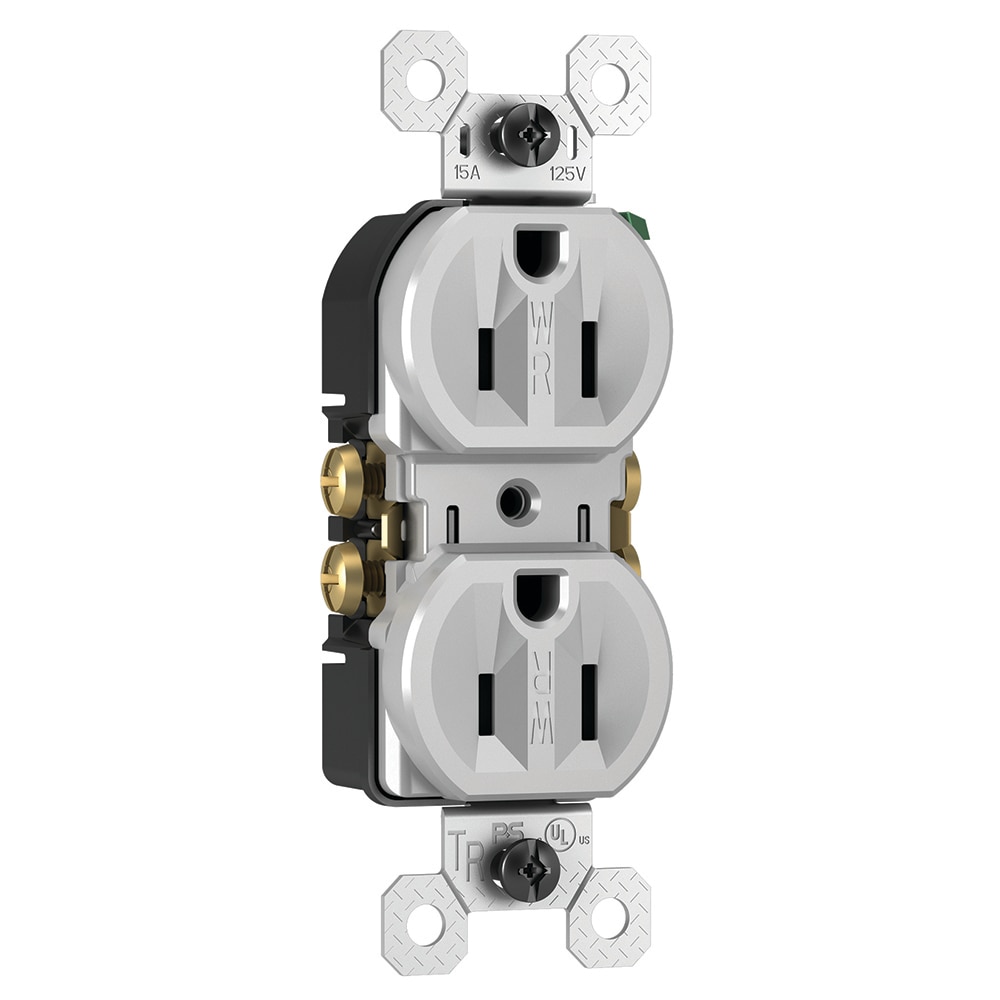 Legrand 3232TRWRGRYCC8 receptacles - View #2