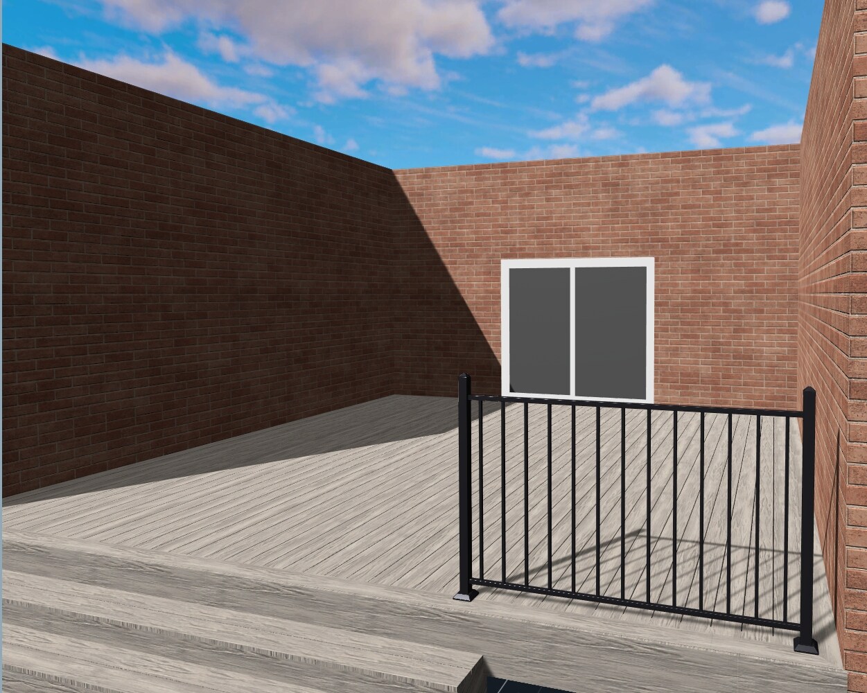 Fortress Building Products K-53140708-1R2P railings - View #3
