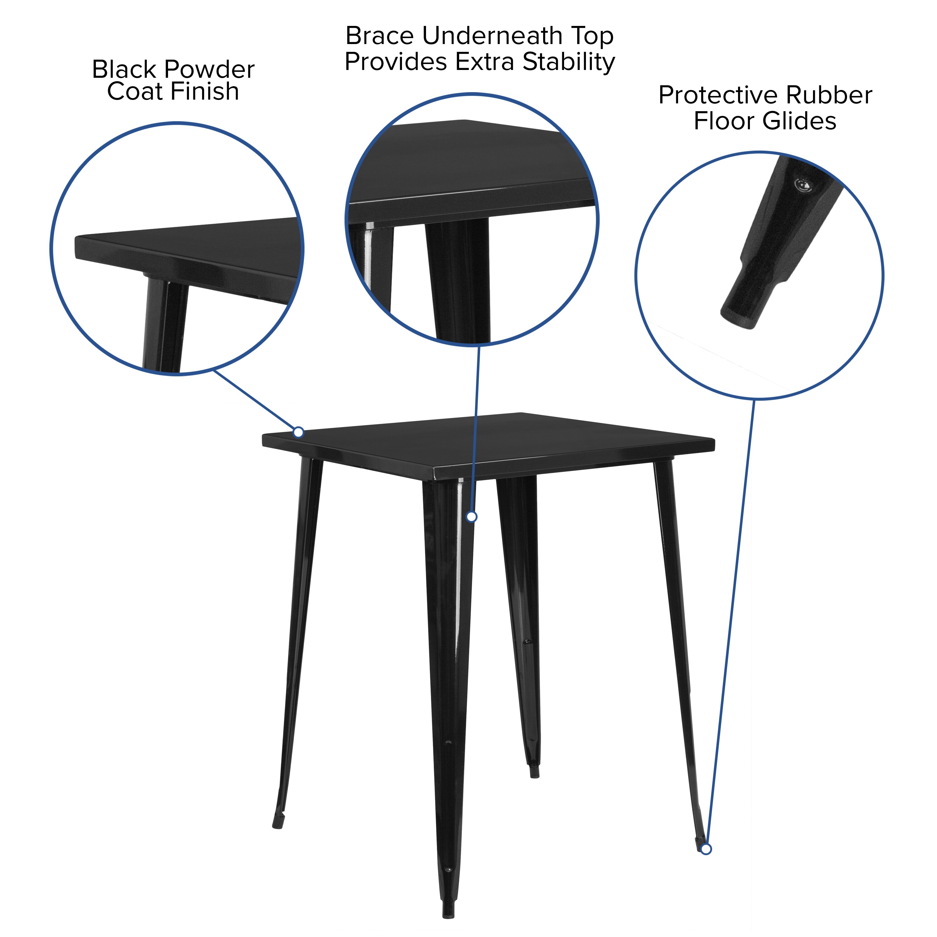 Flash Furniture 889142048756 Dining-Tables - View #5