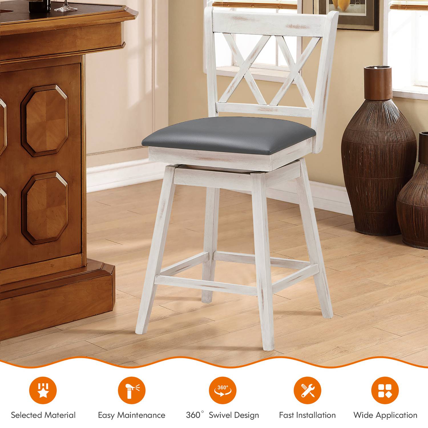 Costway CSHY000256 stools - View #6
