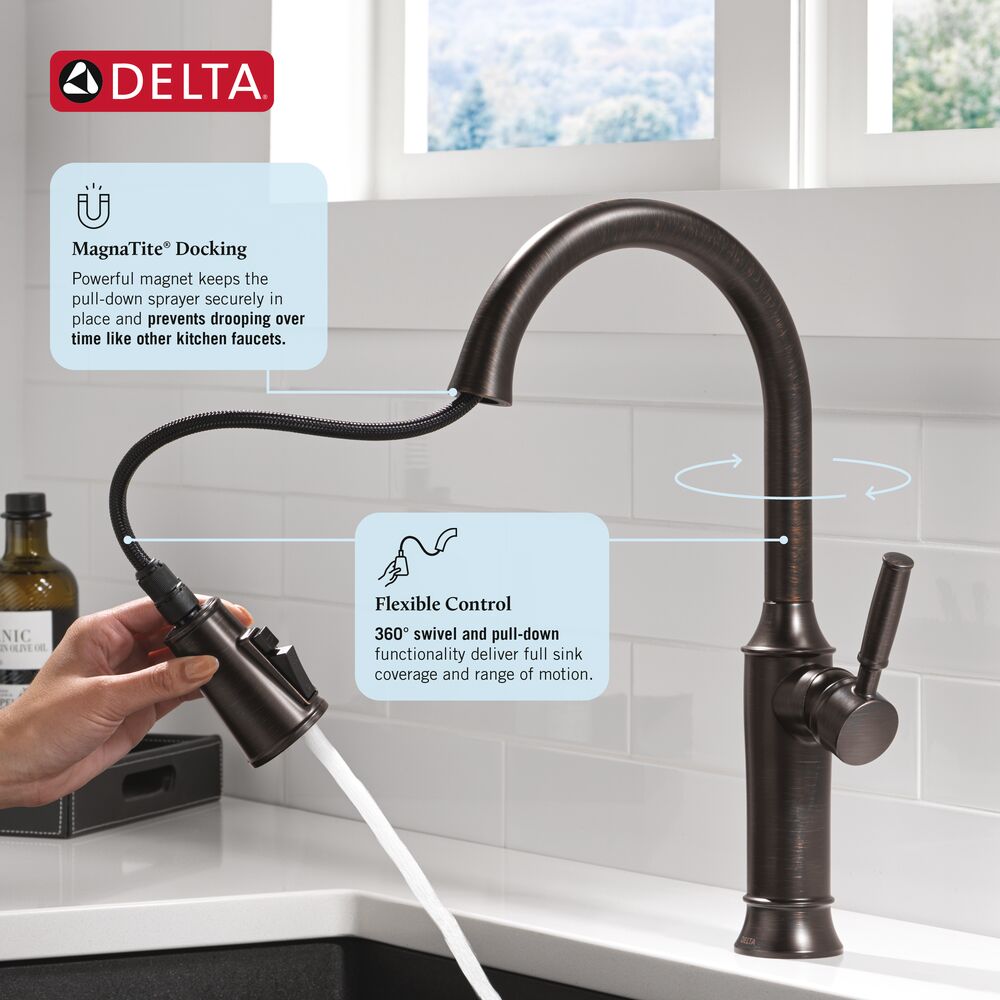 Delta 9184-RB-DST Kitchen-Faucets - View #8