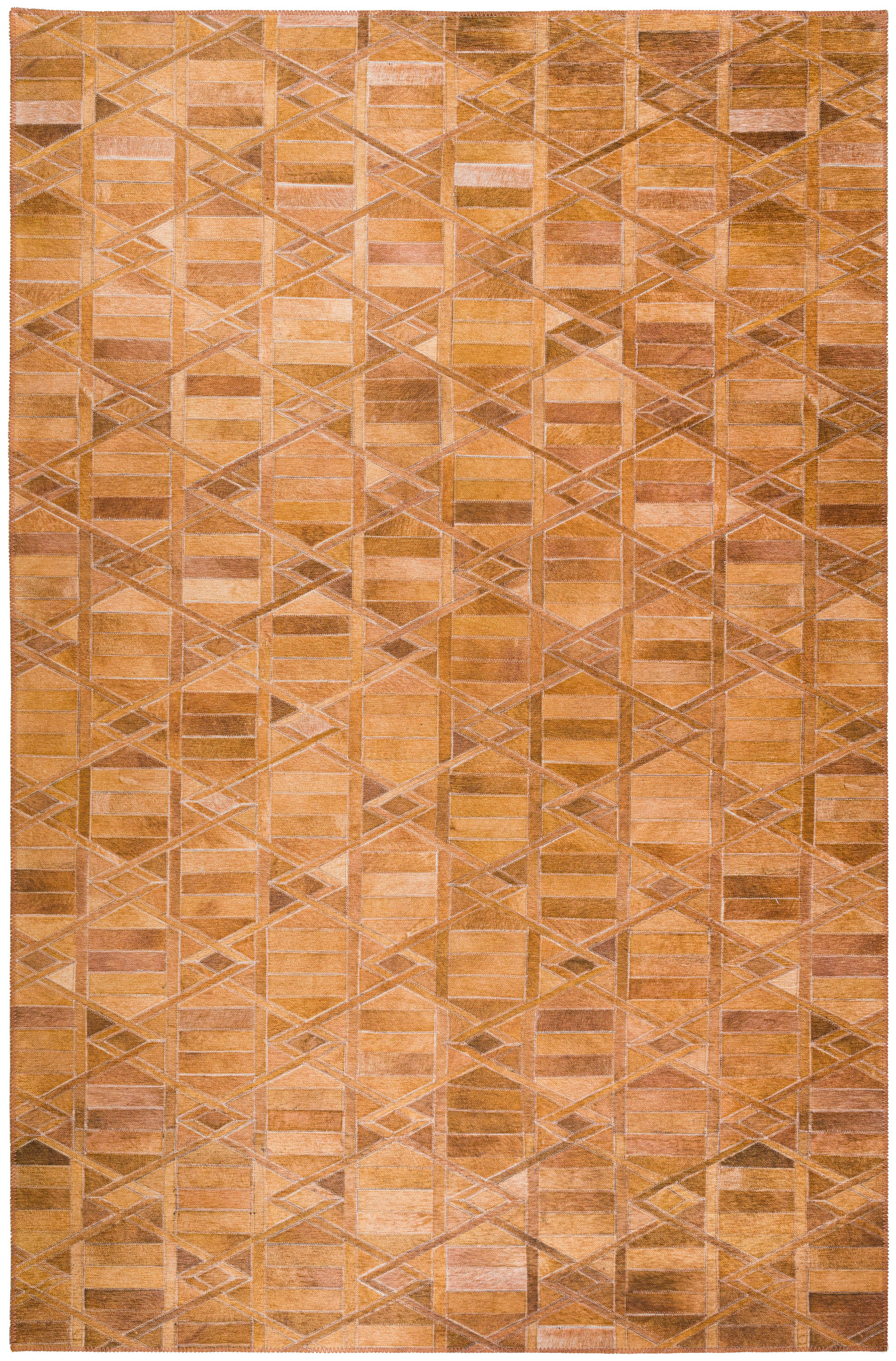 Addison Rugs ALR34BR10X14 Laredo 10 X 14 (ft) Brown Indoor/Outdoor Geometric Bohemian/Eclectic Area Rug