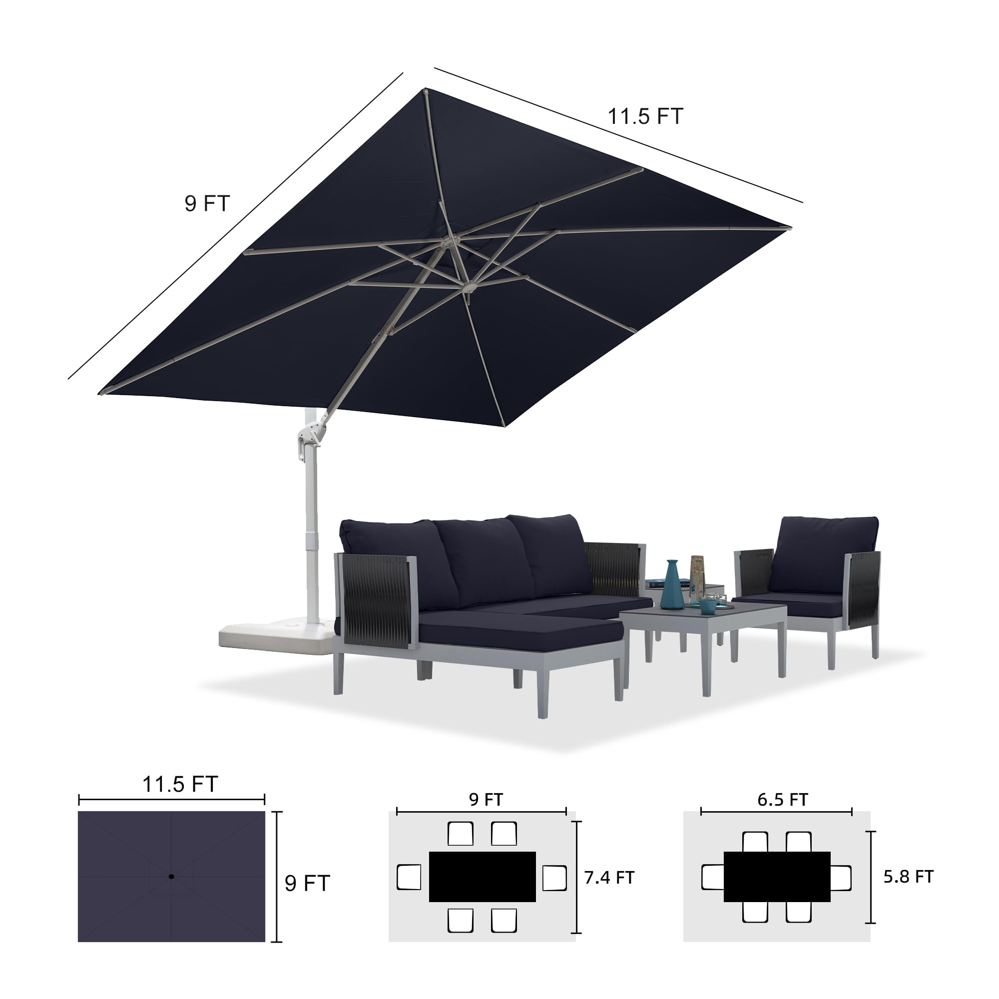 PURPLE LEAF LS02XBRC0911-NB Umbrellas-2 - View #9