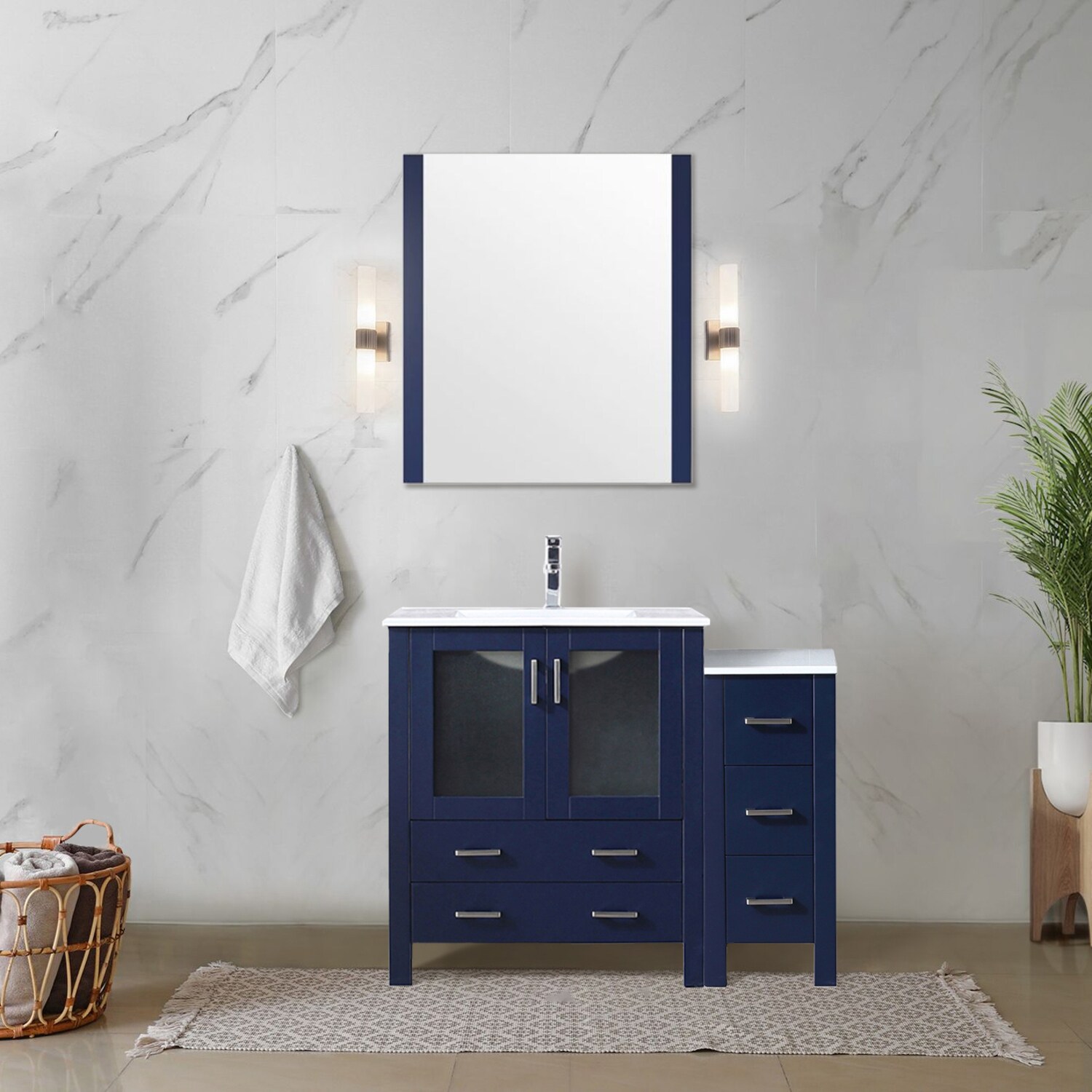 Lexora LV341842SEESM28 Bath-Vanity-Combo - View #5