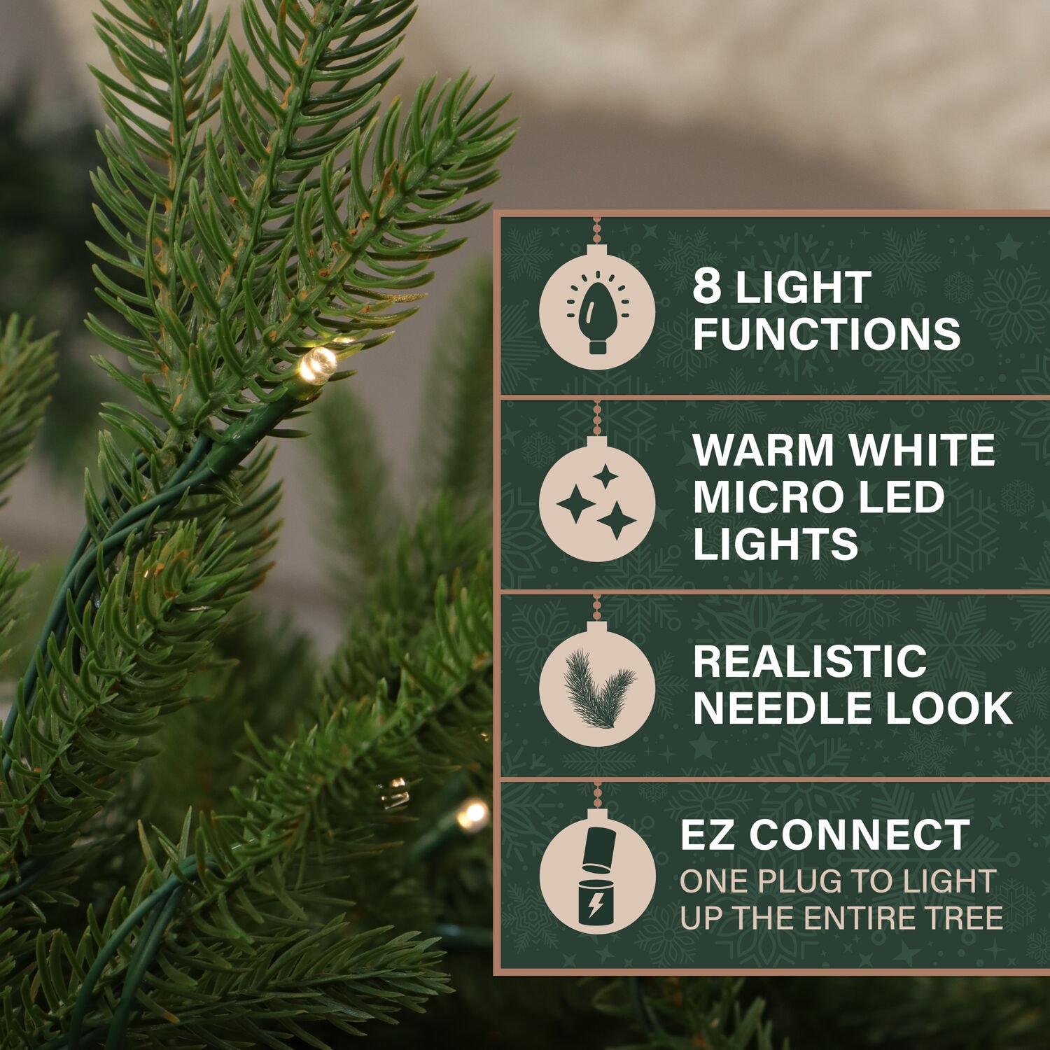 Fraser Hill Farm FFOP075-5GR Artificial-Christmas-Trees - View #6