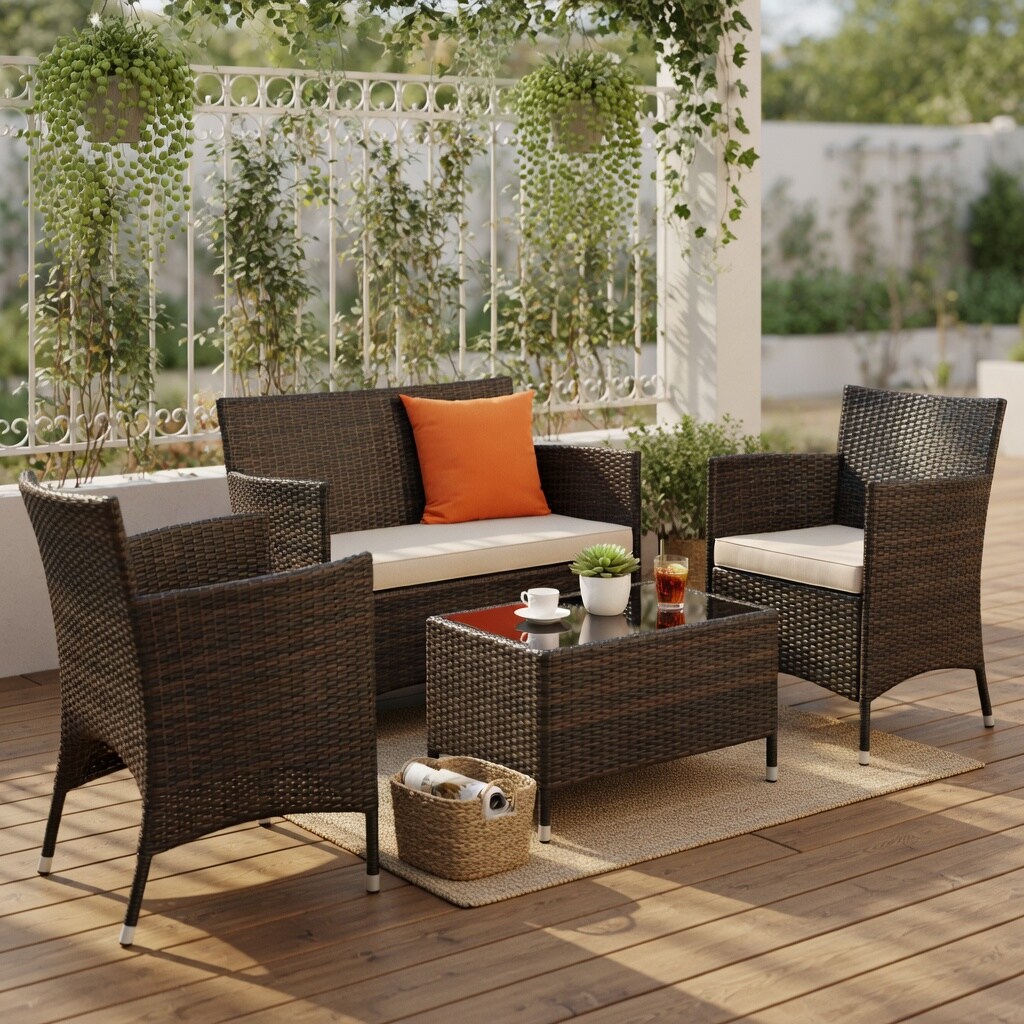 Choco Moon WYC-WQ17633-LS Patio-Conversation-Sets - View #2